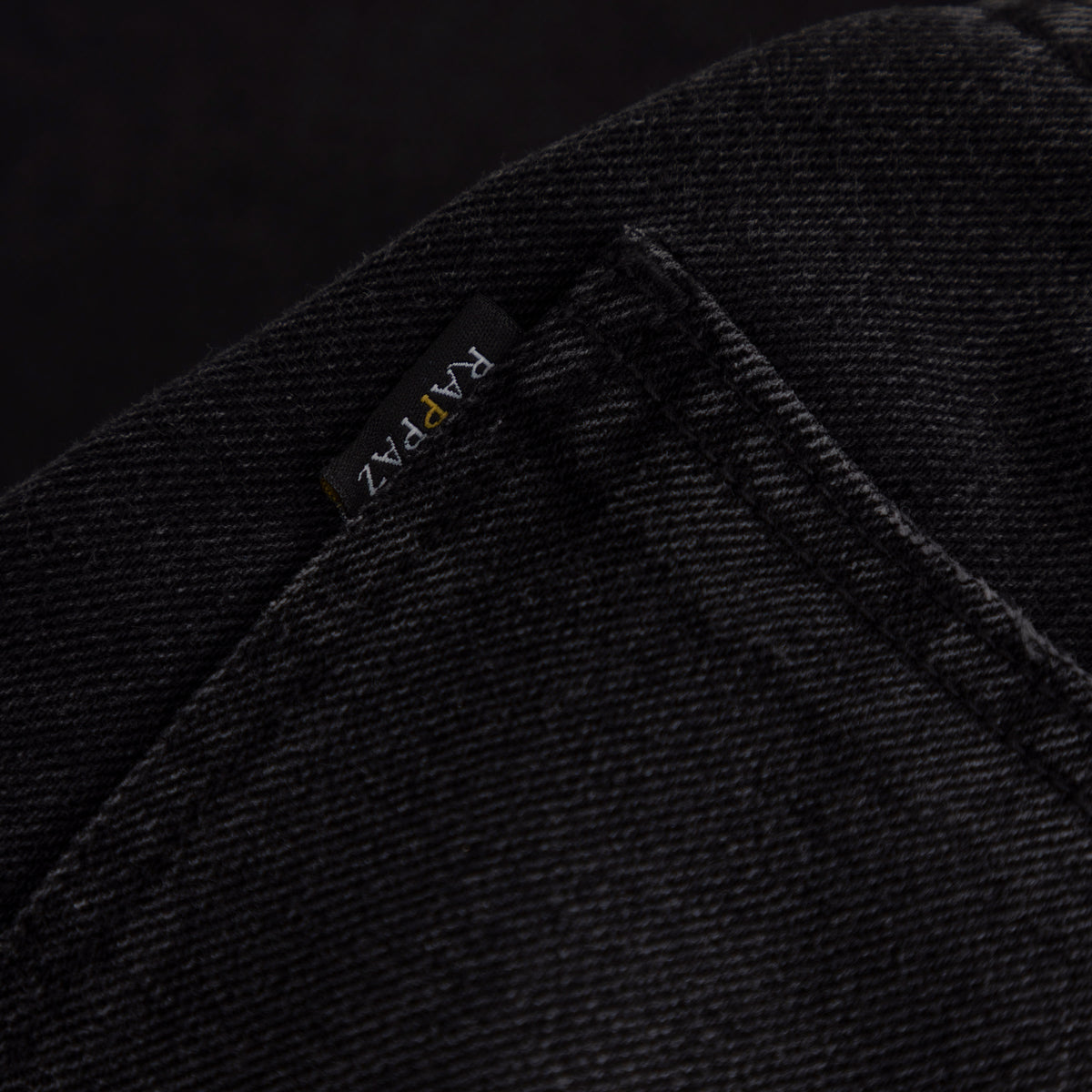 Stone Flare Jean Negro