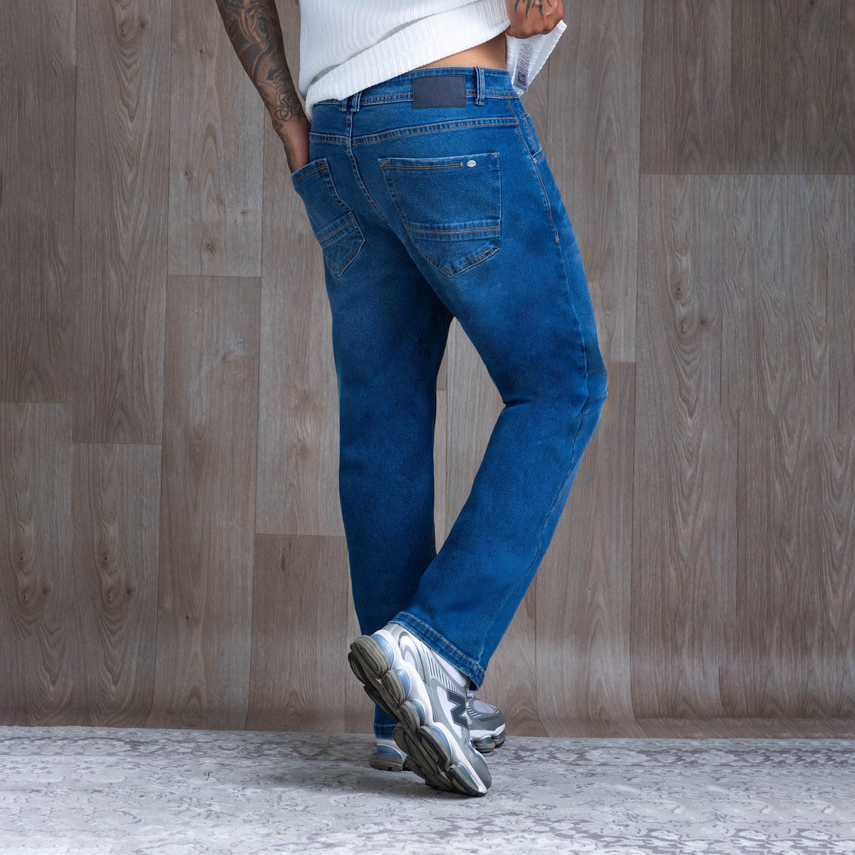 Classic Regular Jean Azul Medio