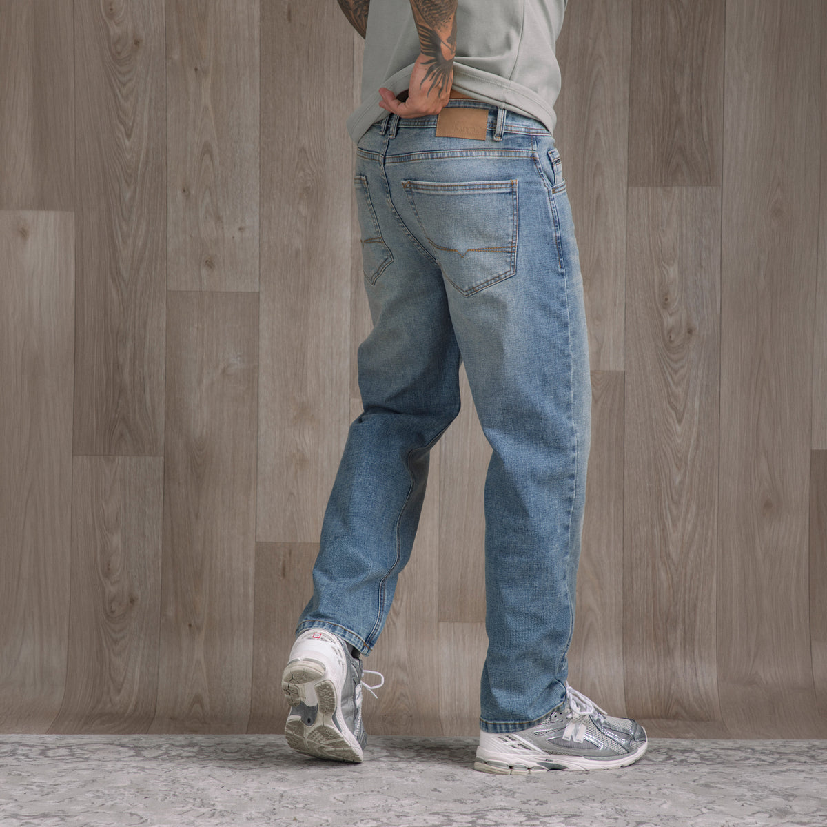Vintage Regular Jean Azul Medio