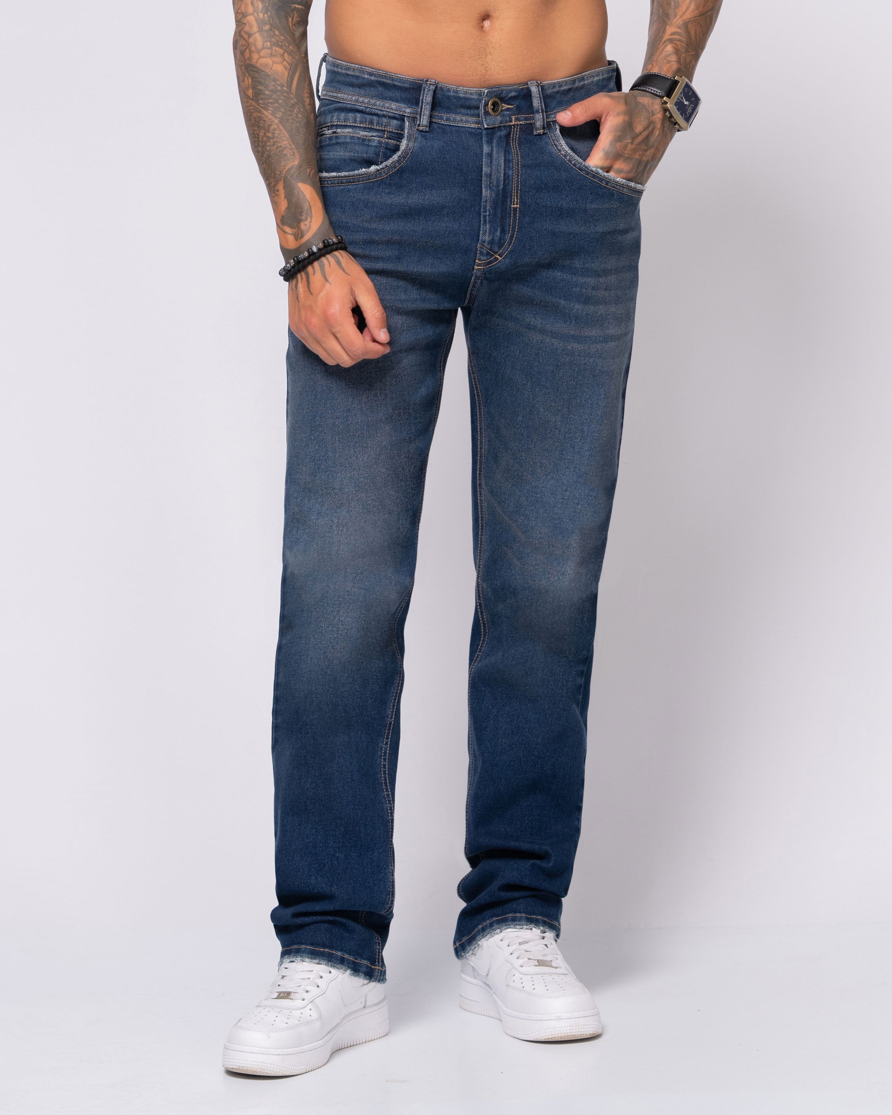 Jean Regular Destroyer en Bolsillos Marca Rappaz