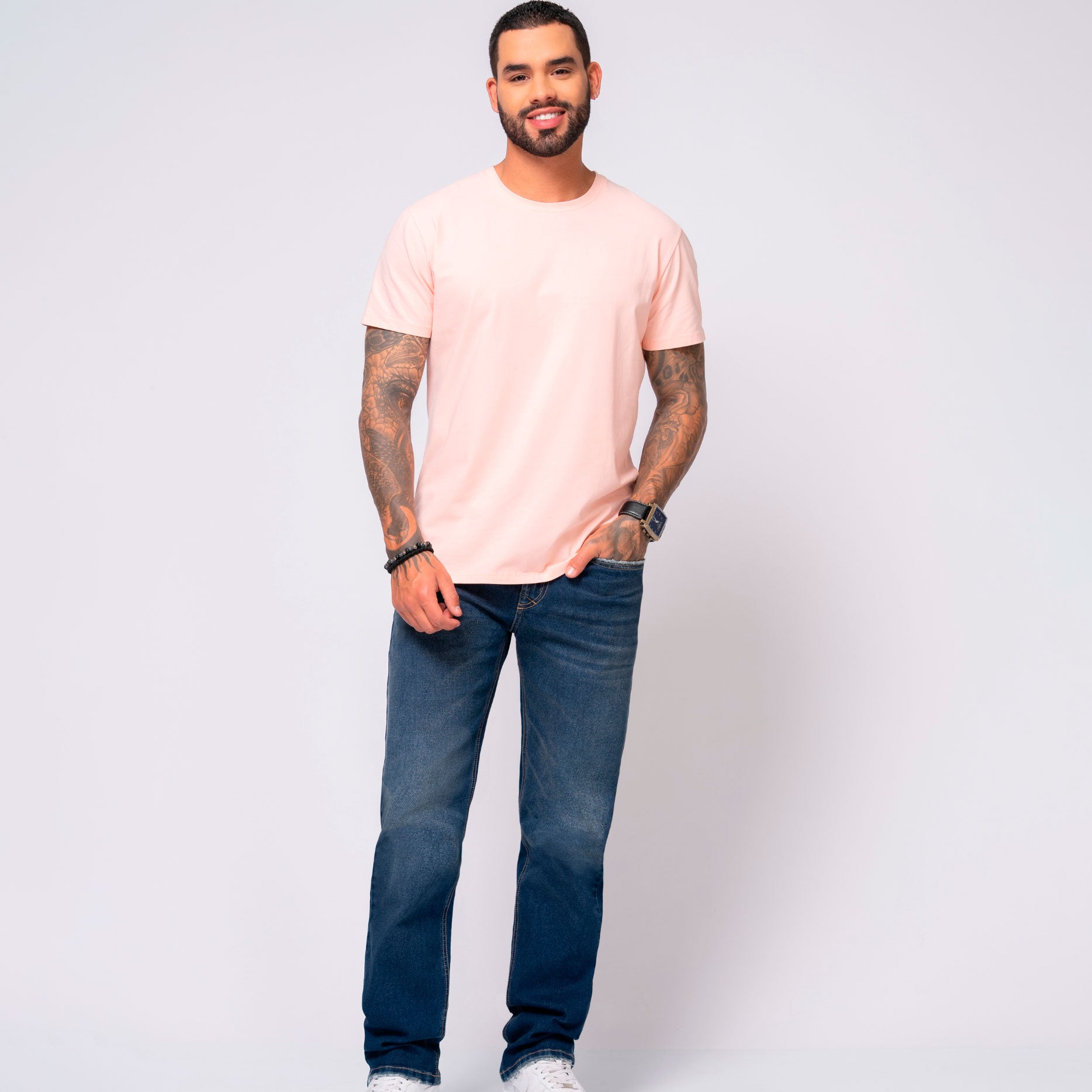 Jean Regular Destroyer en Bolsillos Marca Rappaz