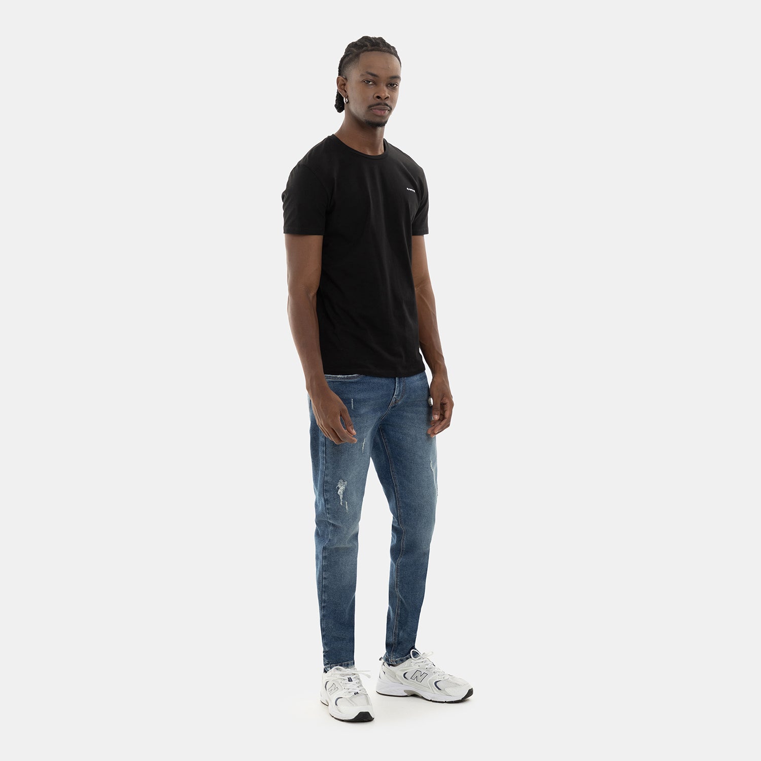 Skinny Fit Jeans Dark Blue