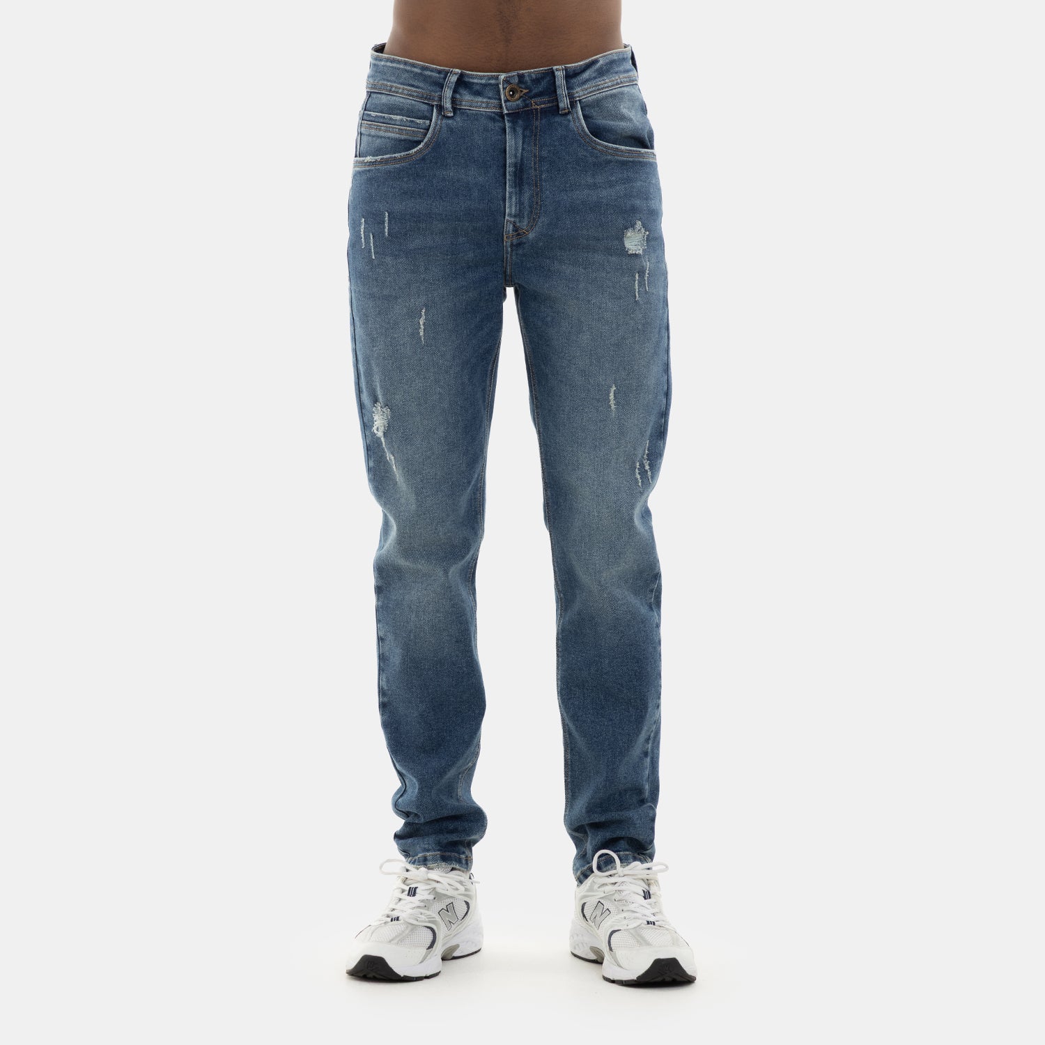 Skinny Fit Jeans Dark Blue