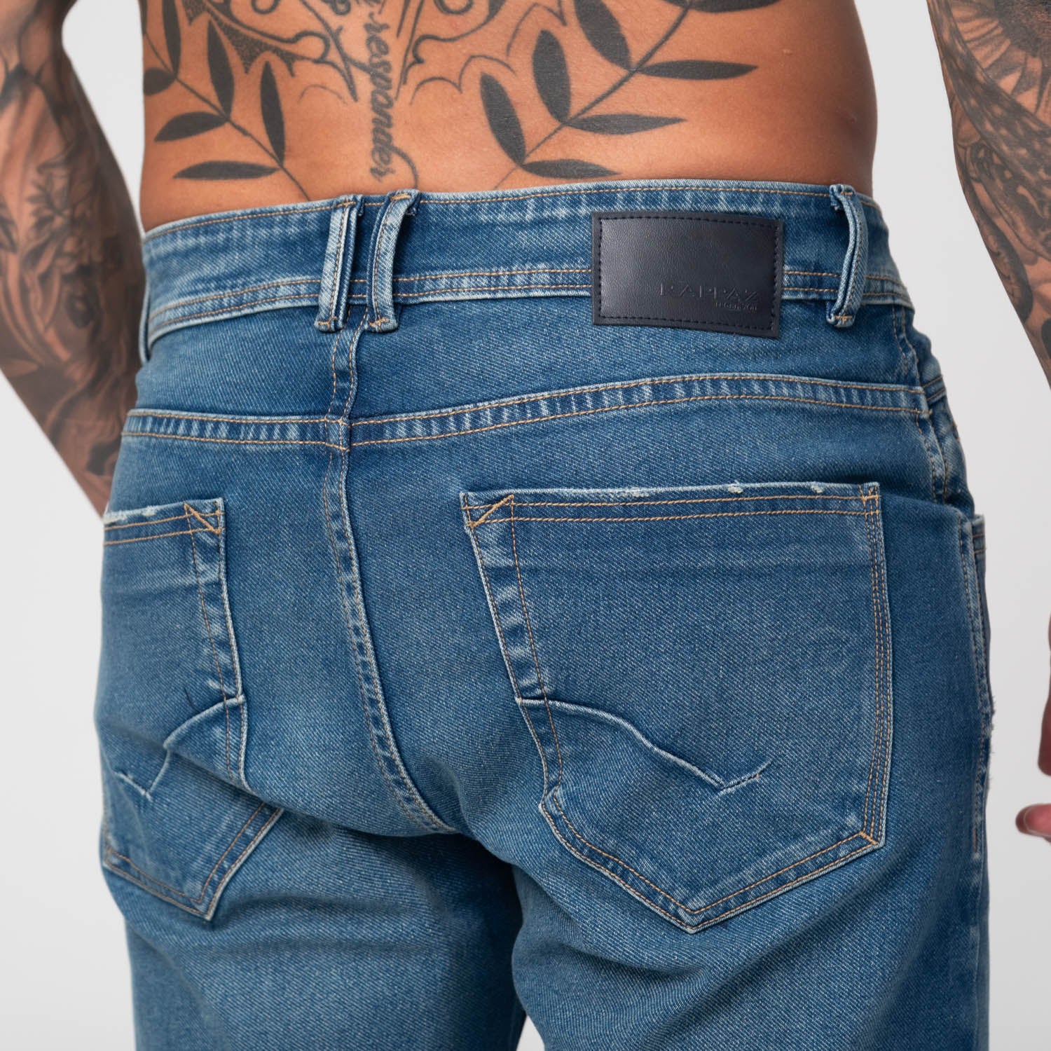 Slim Fit Jeans Mid Blue