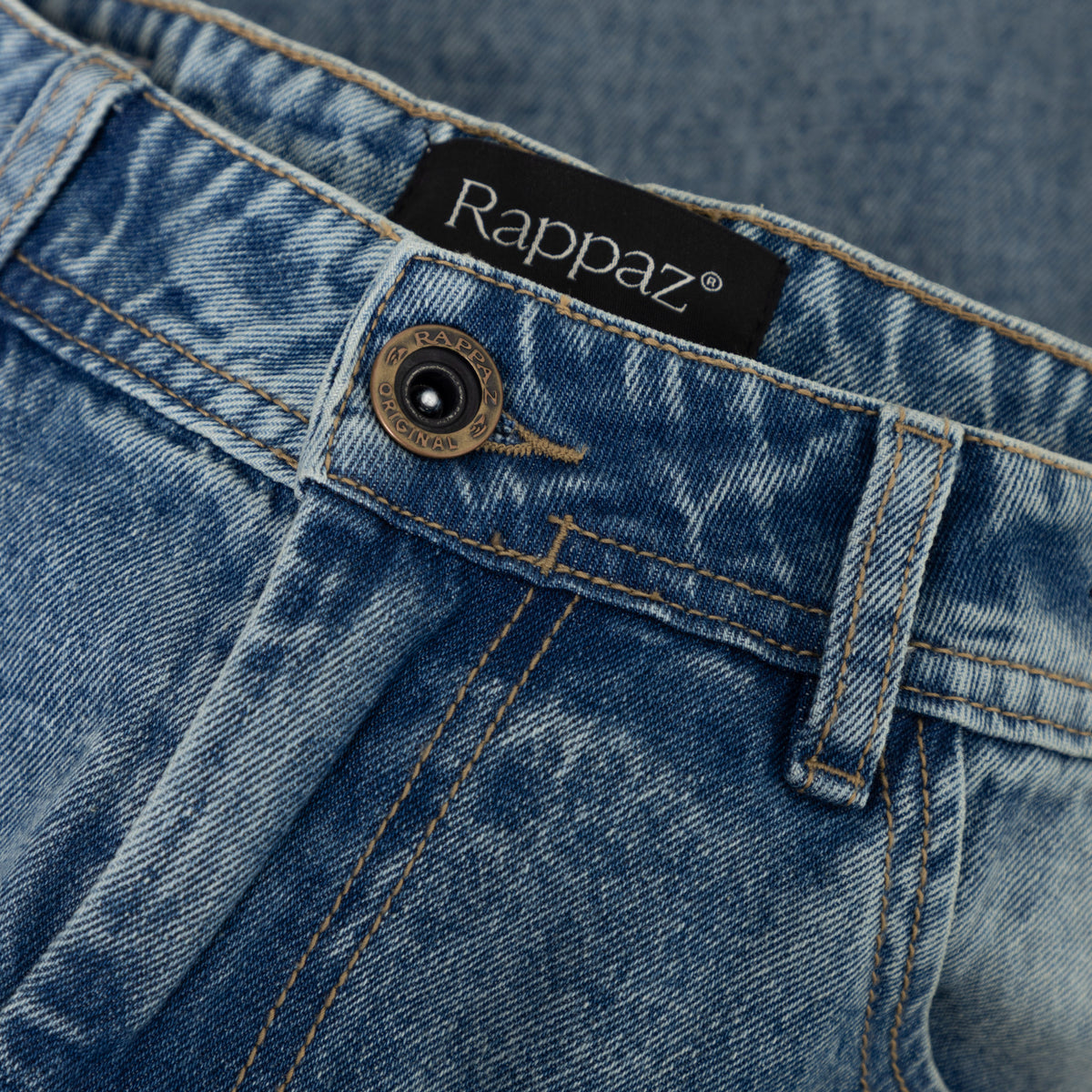 Curve Barrel Jean Azul Medio