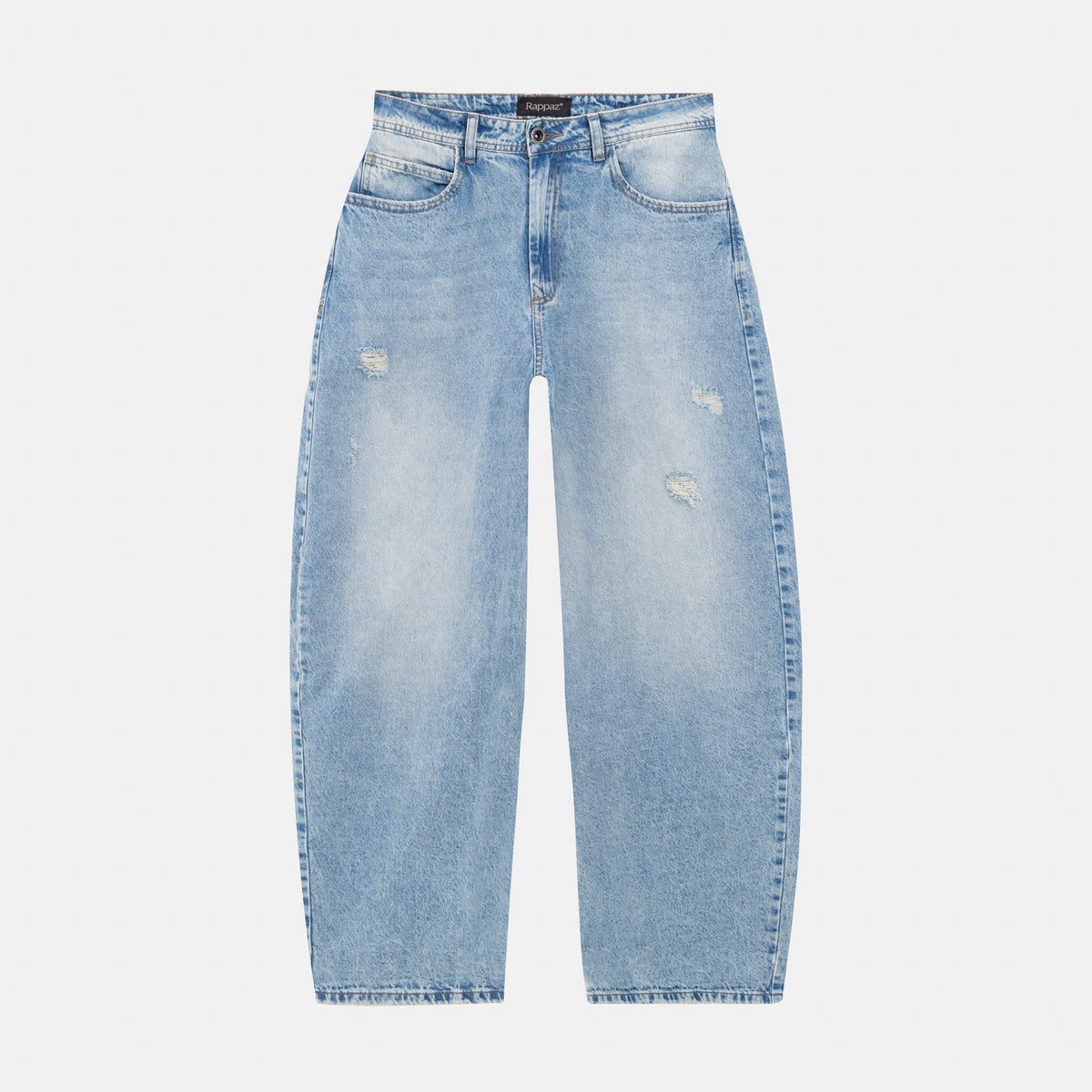 Cow Barrel Fit Denim Light Blue