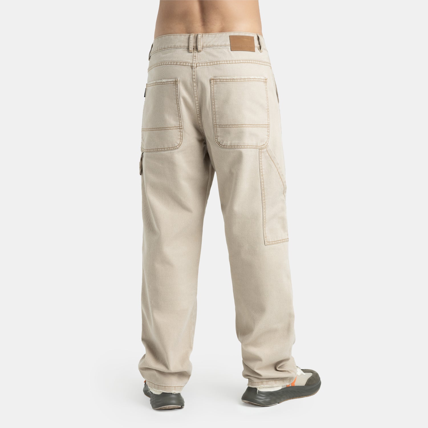 Carpenter Denim Pants Kaki