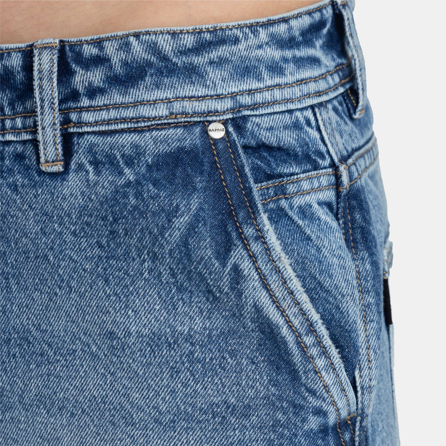 Urban Cargo Relaxed Jeans Medium Blue