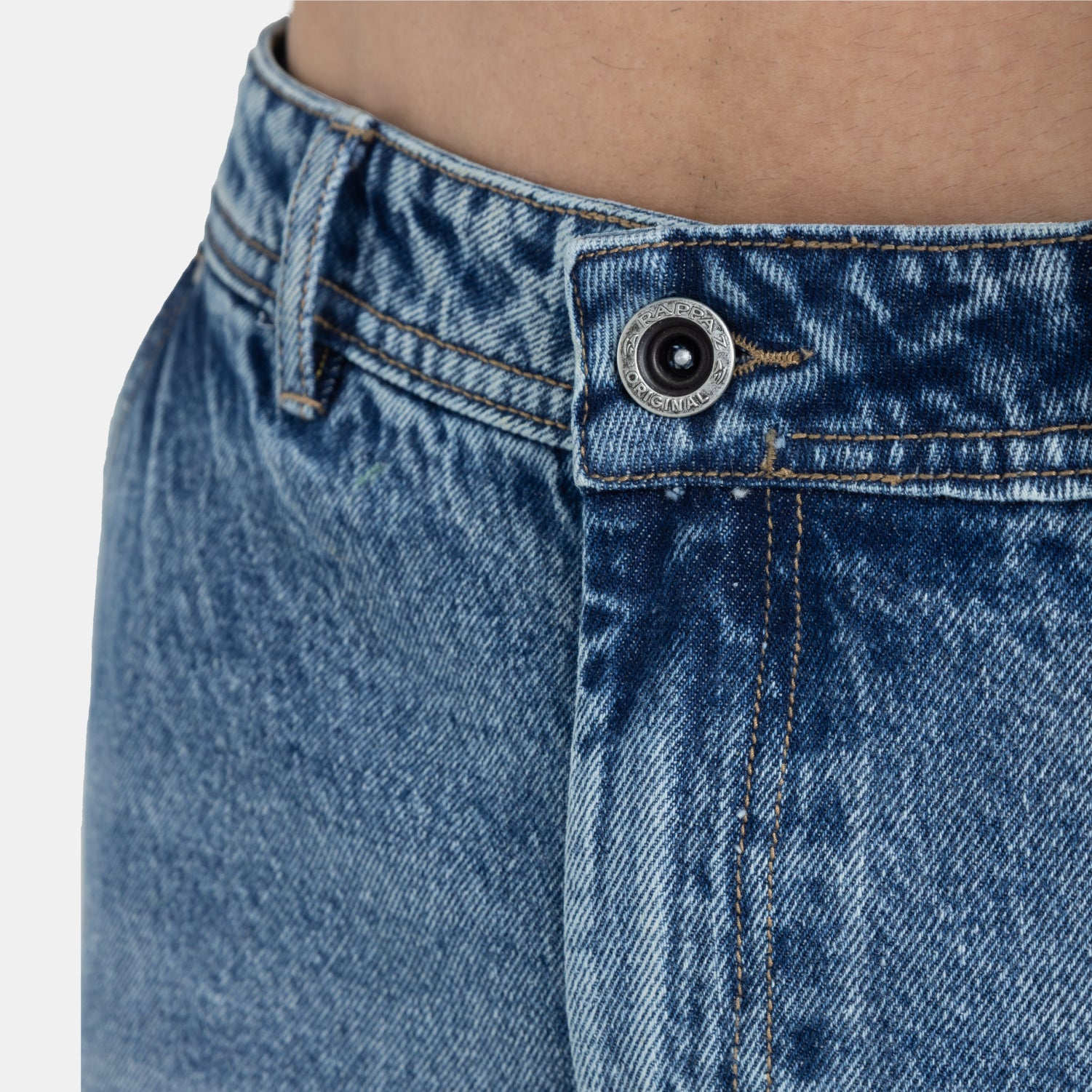 Urban Cargo Relaxed Jeans Medium Blue