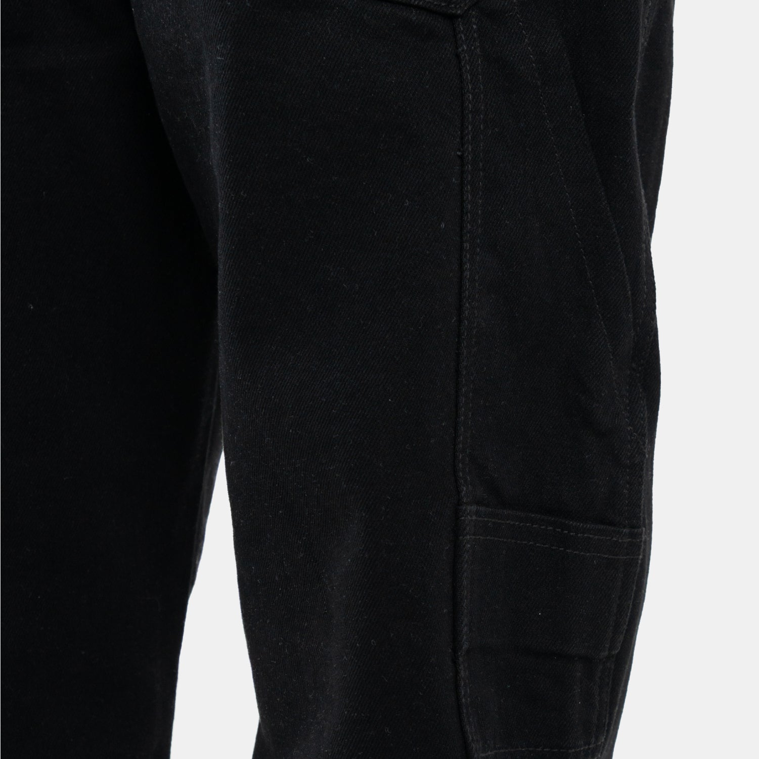 Unexpected Black Relaxed Jeans WOMAN