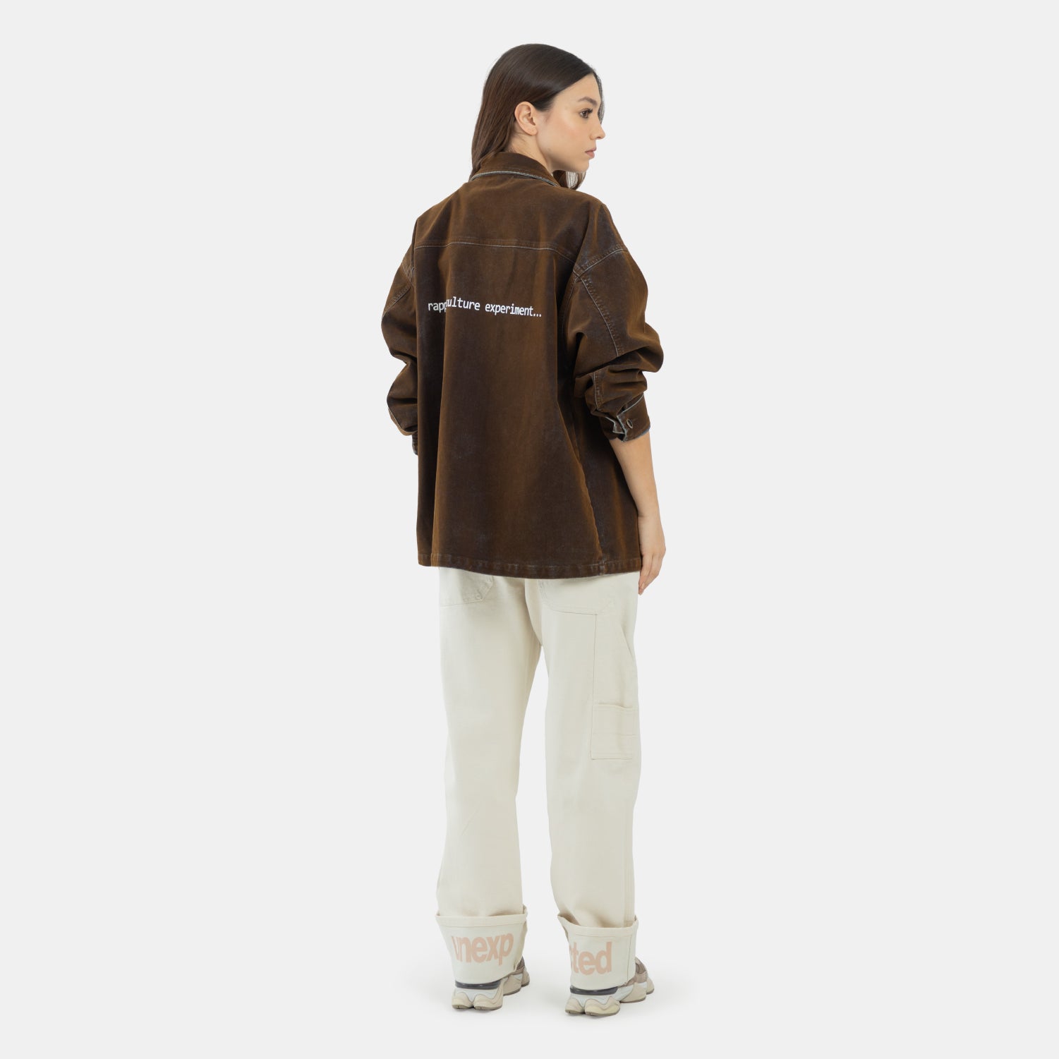 Unexpected Natural Relaxed Jeans WOMAN