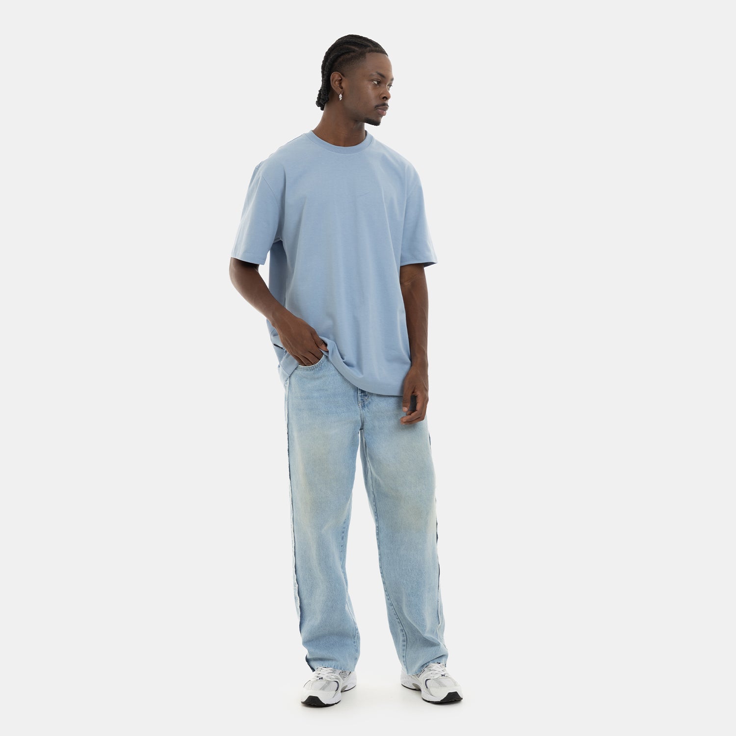 Denim Flow Relaxed Light Blue