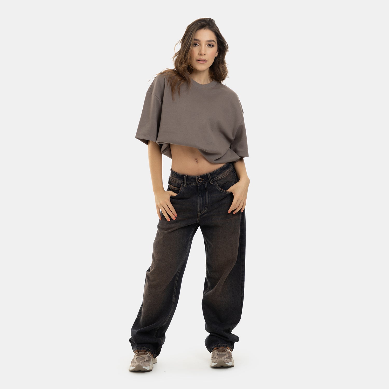 Rust Fade Relaxed Dirty WOMAN