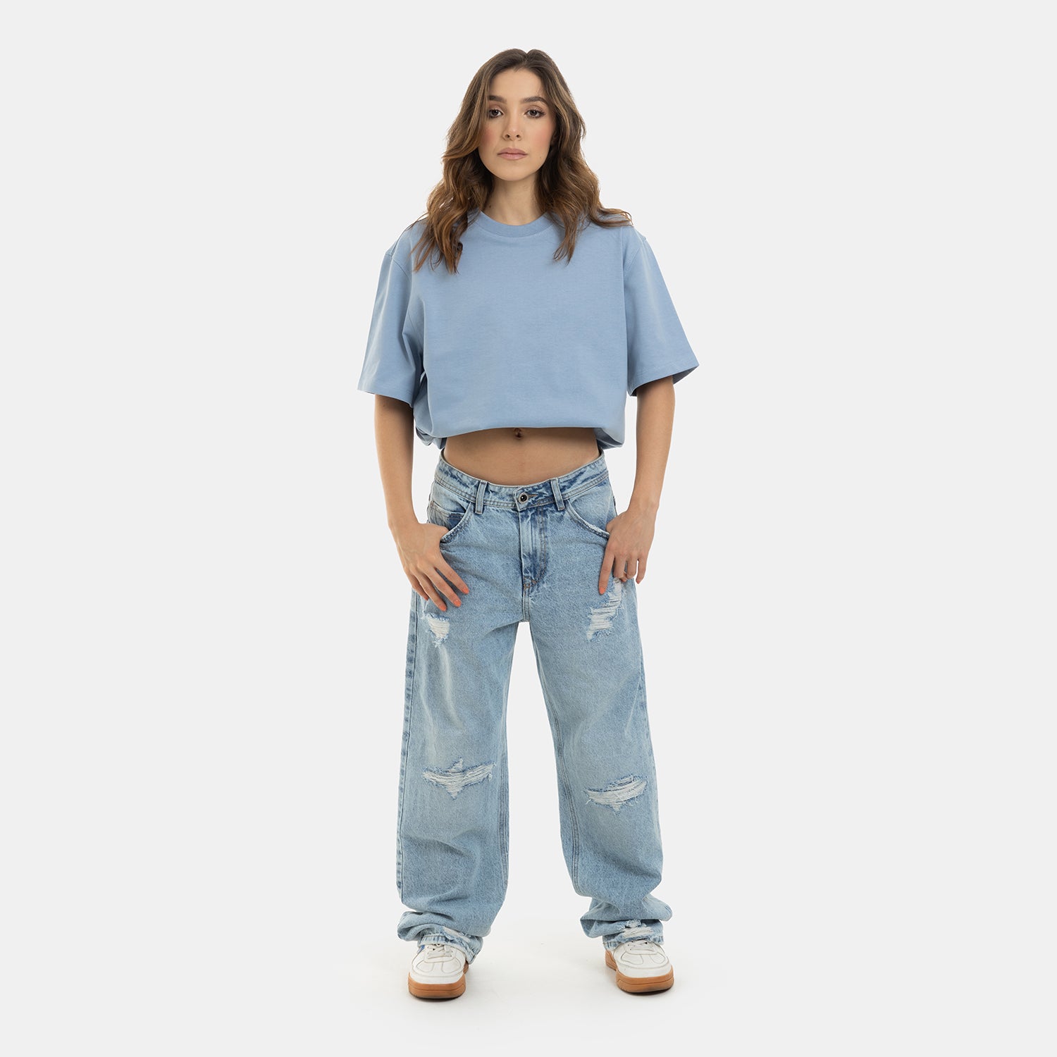 Raw Tears Relaxed Light Blue