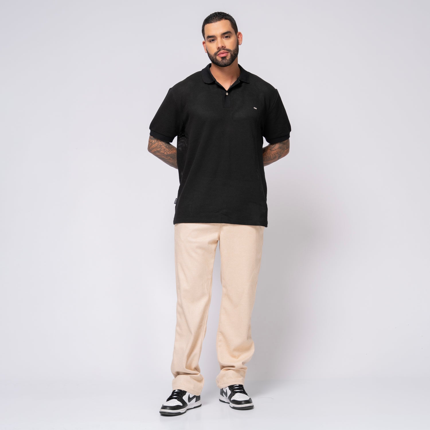 Jogger Clásico Bota Recta Pretina Ajustable con Cordón Marca Rappaz