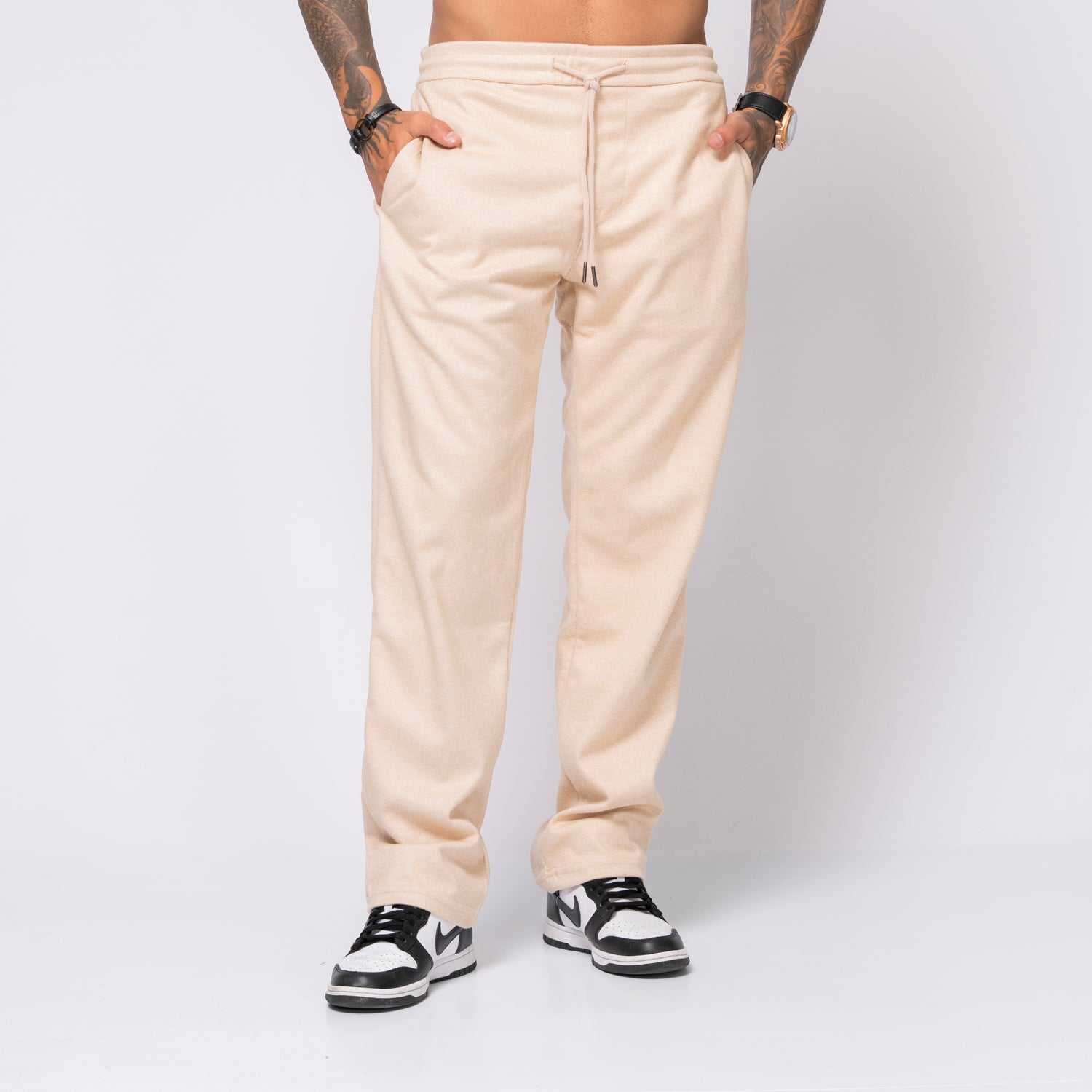 Jogger Clásico Bota Recta Pretina Ajustable con Cordón Marca Rappaz