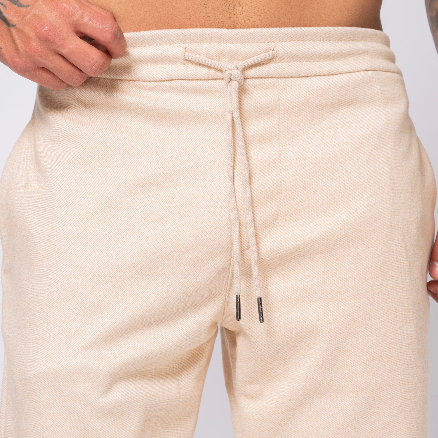 Jogger Clásico Bota Recta Pretina Ajustable con Cordón Marca Rappaz