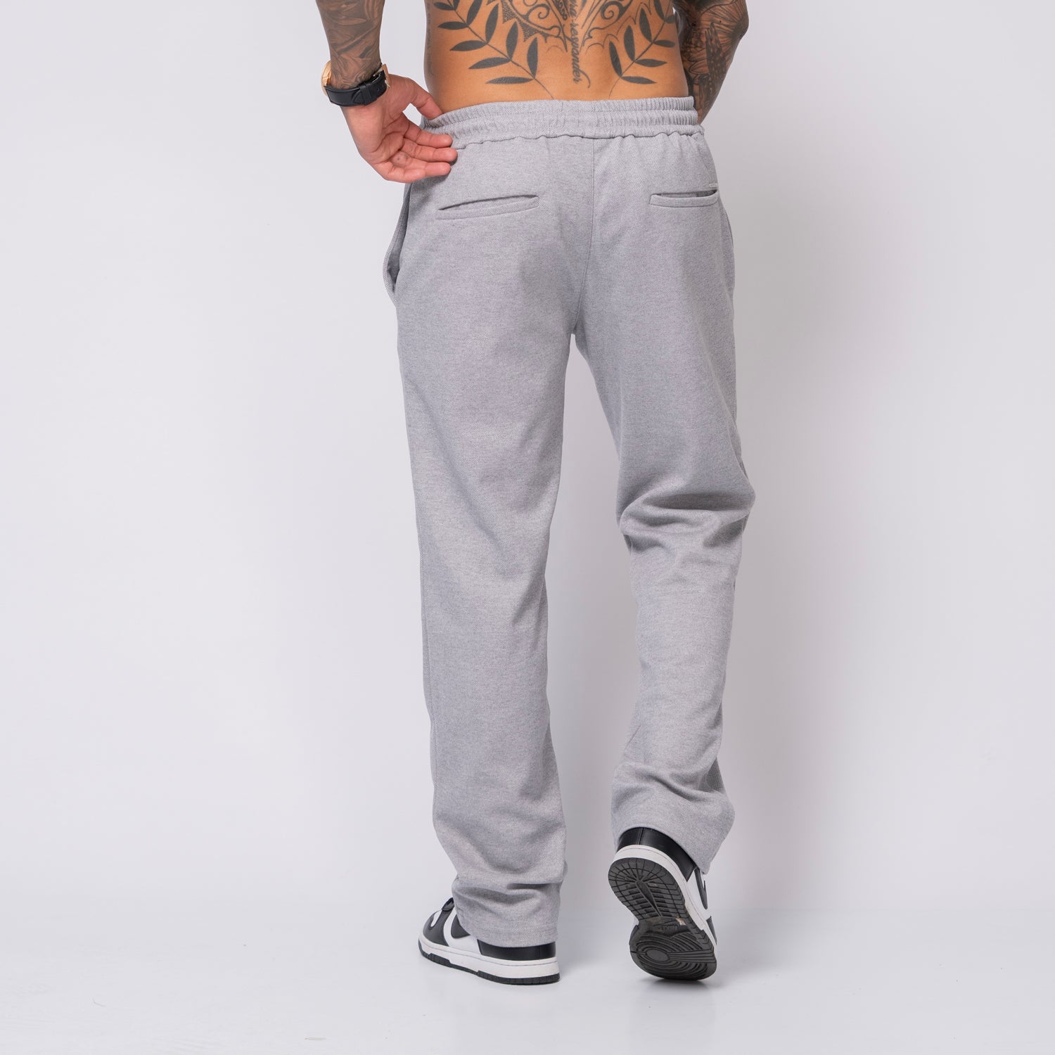 Jogger Clásico Bota Recta Pretina Ajustable con Cordón Marca Rappaz