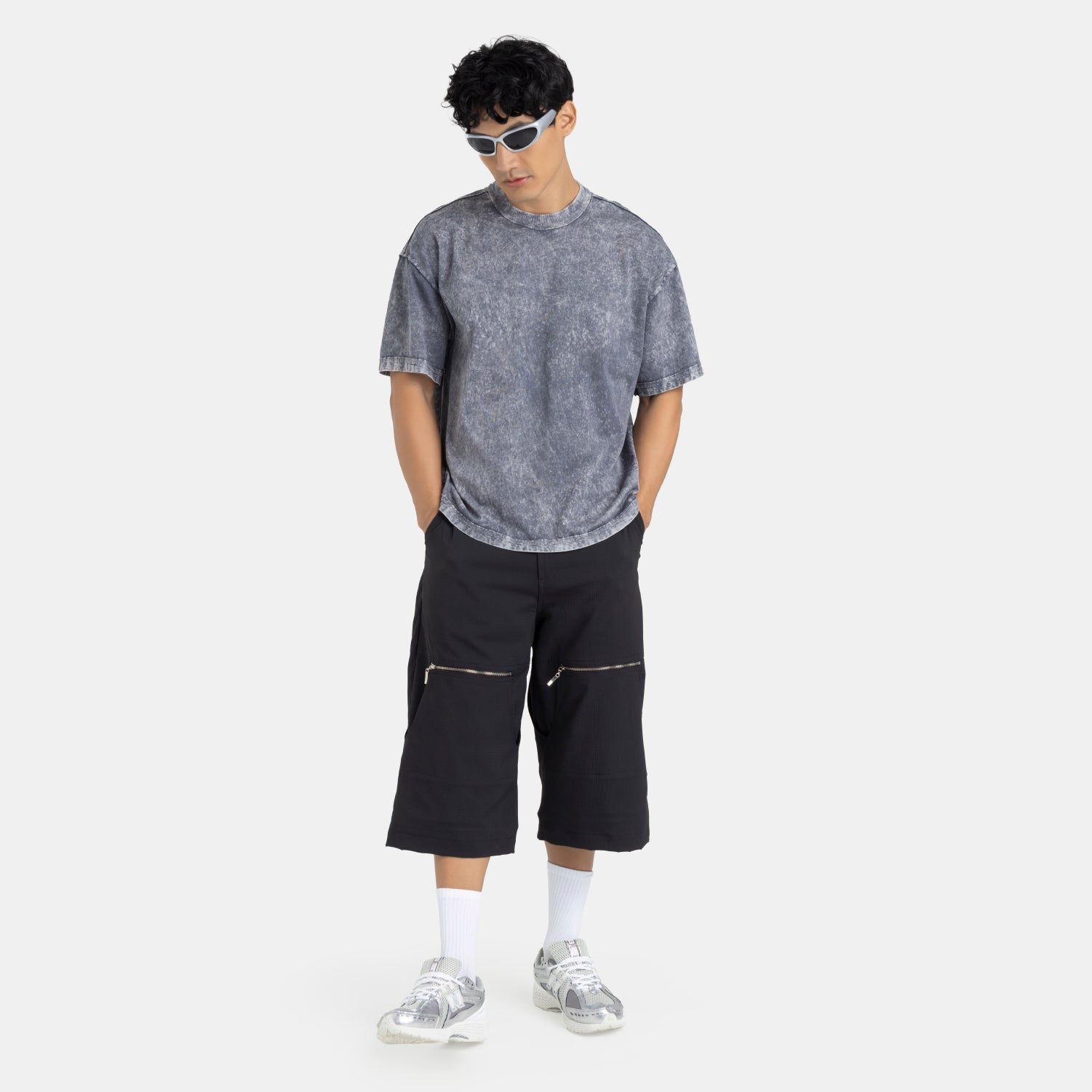 Black Active Convertible Pants