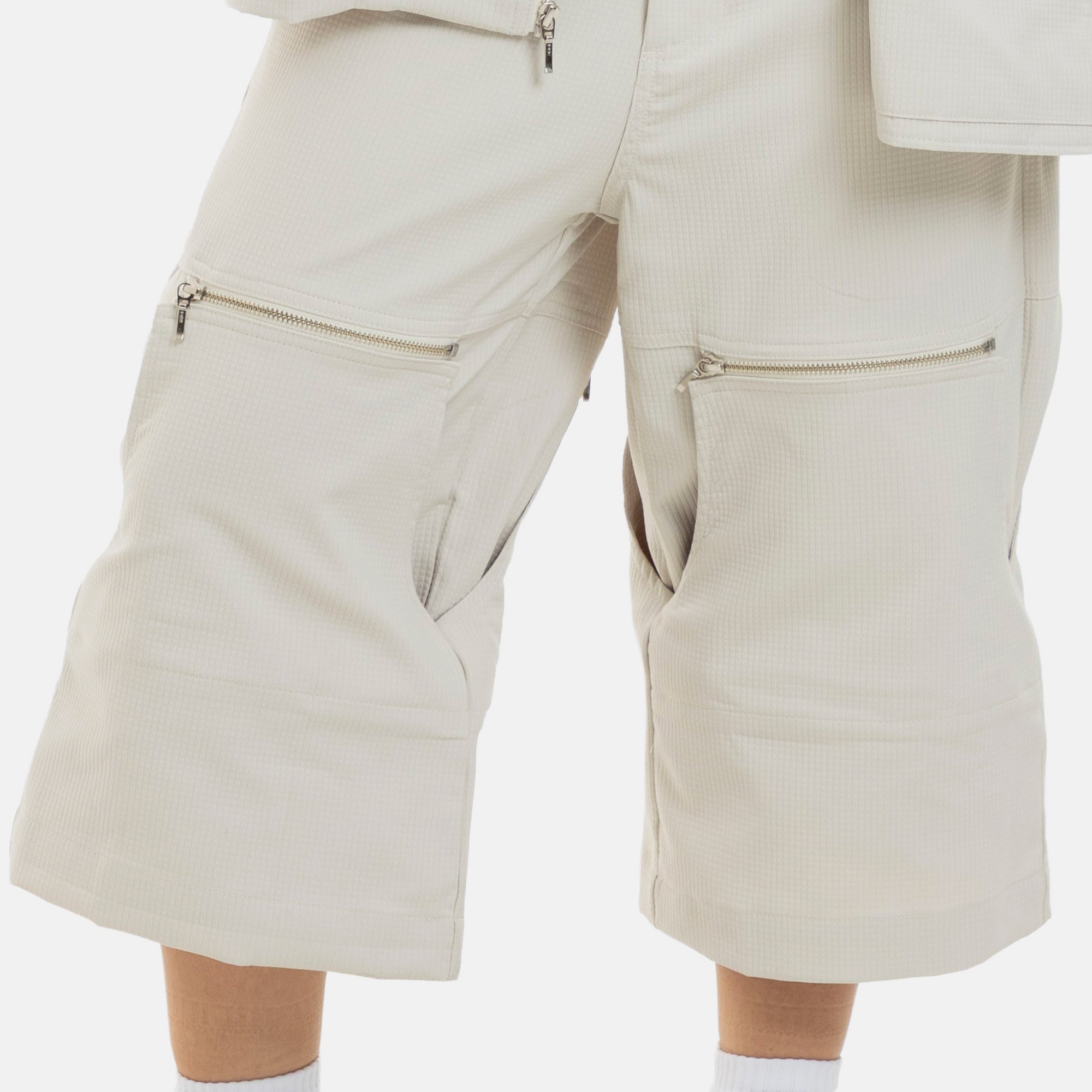 Beige Active Convertible Pants