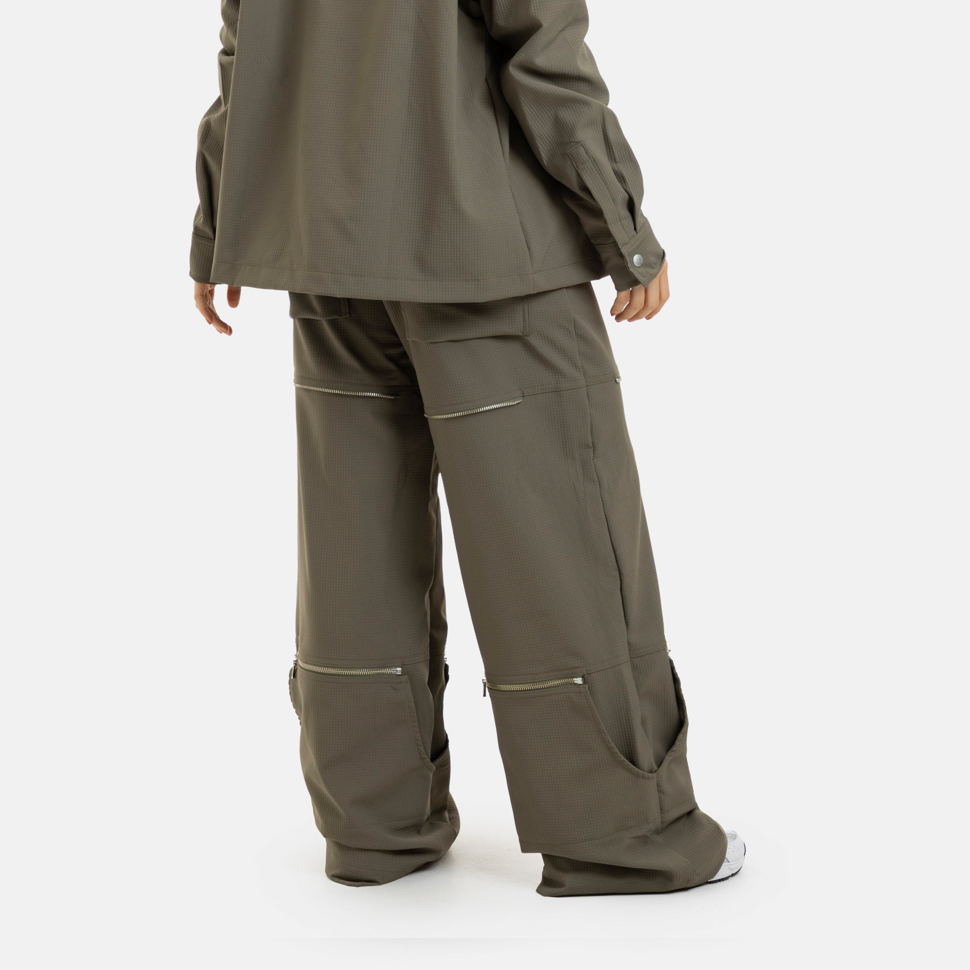 Military Green Active Convertible Pants