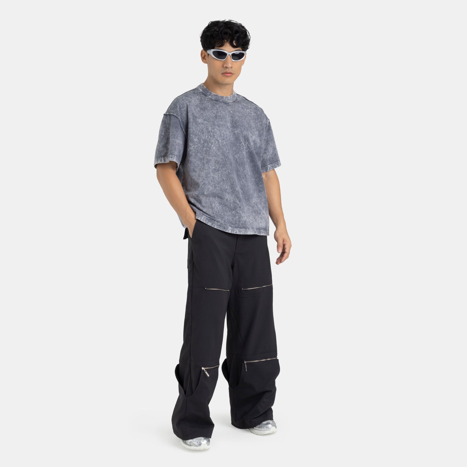 Black Active Convertible Pants