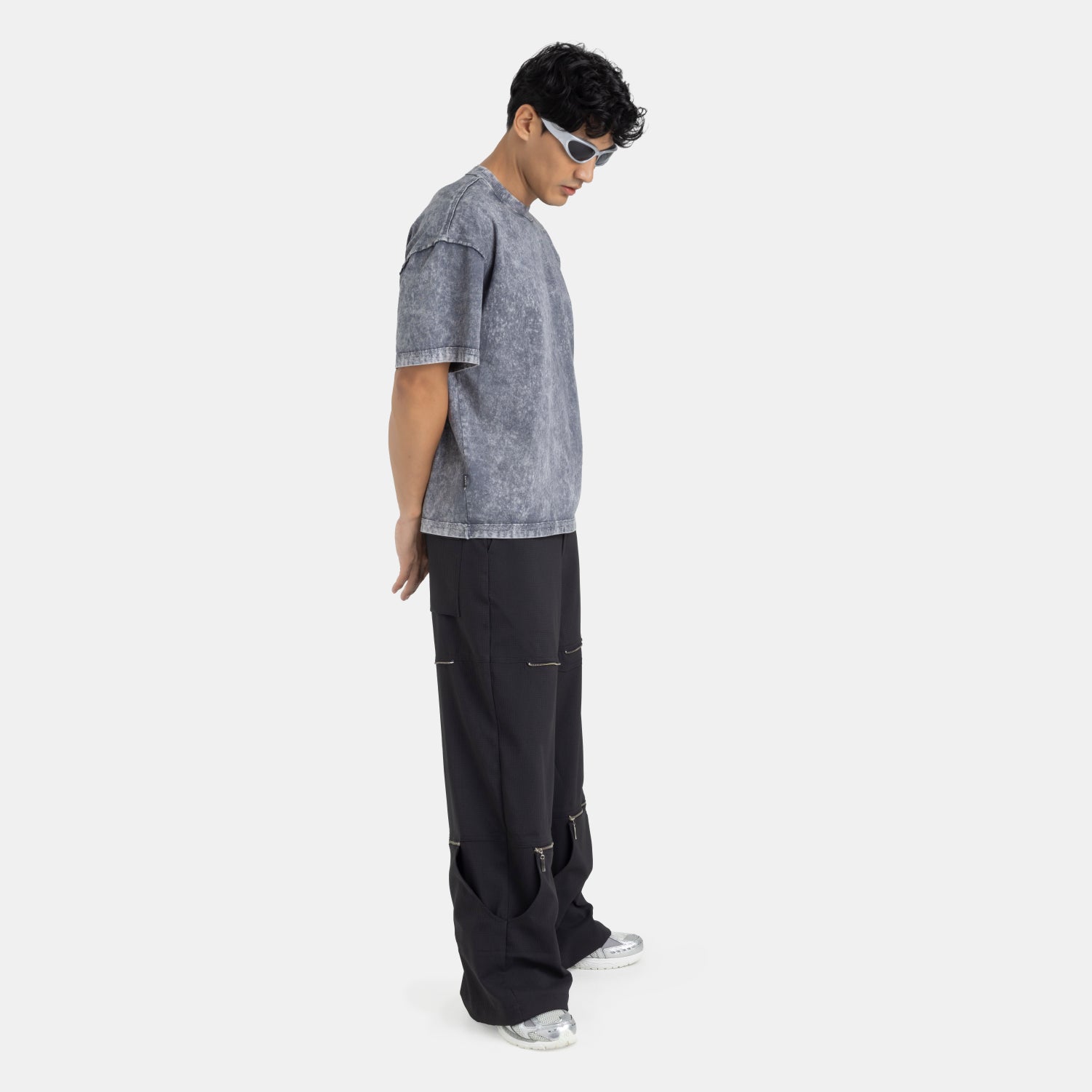 Black Active Convertible Pants