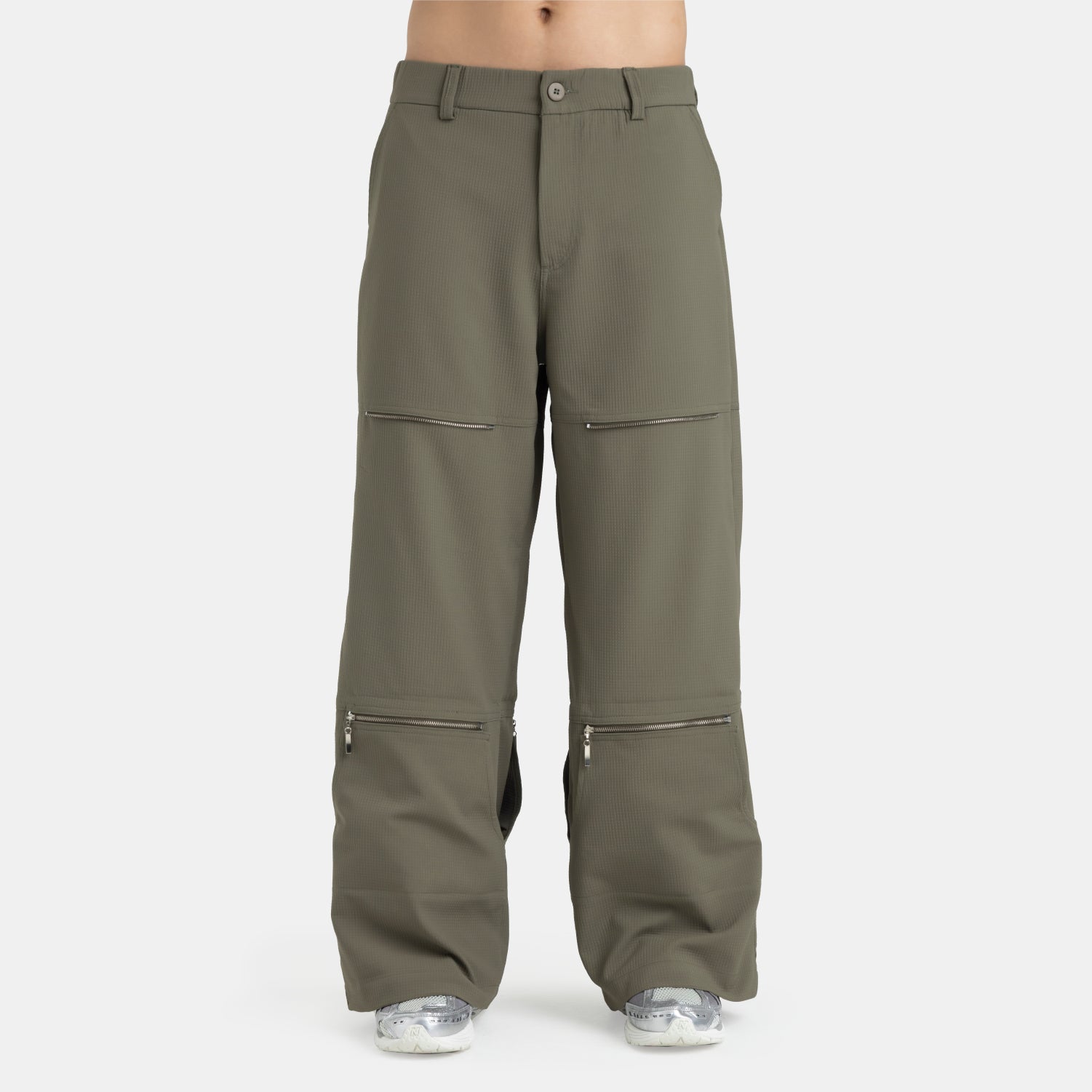 Military Green Active Convertible Pants