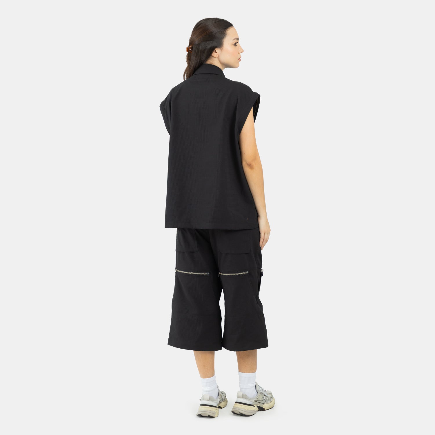 Black Active Convertible Pants WOMAN