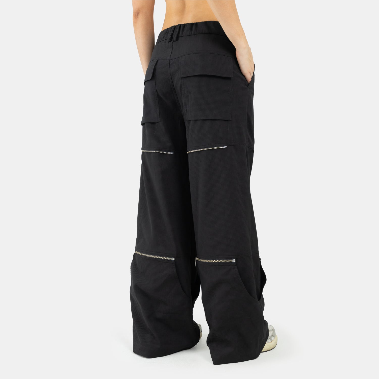 Black Active Convertible Pants WOMAN