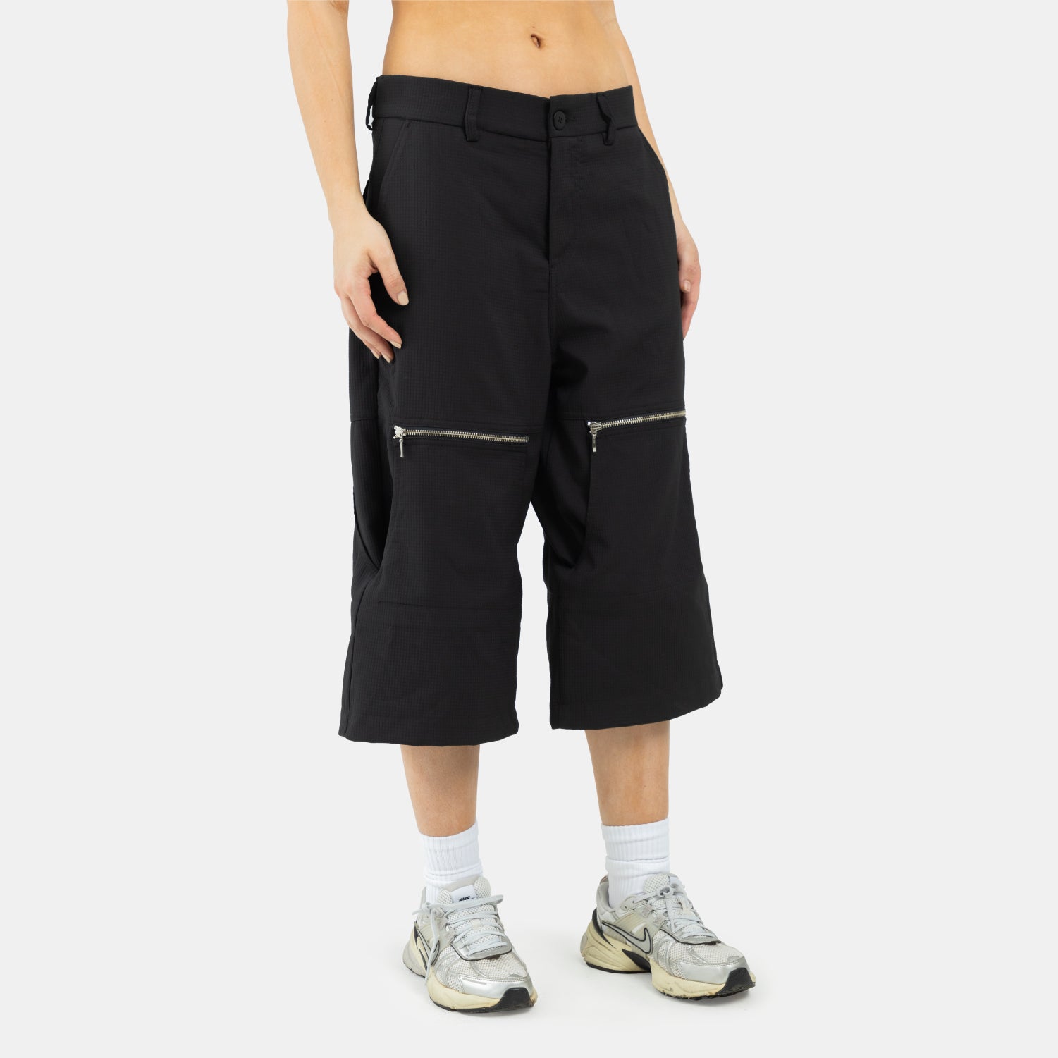Black Active Convertible Pants WOMAN