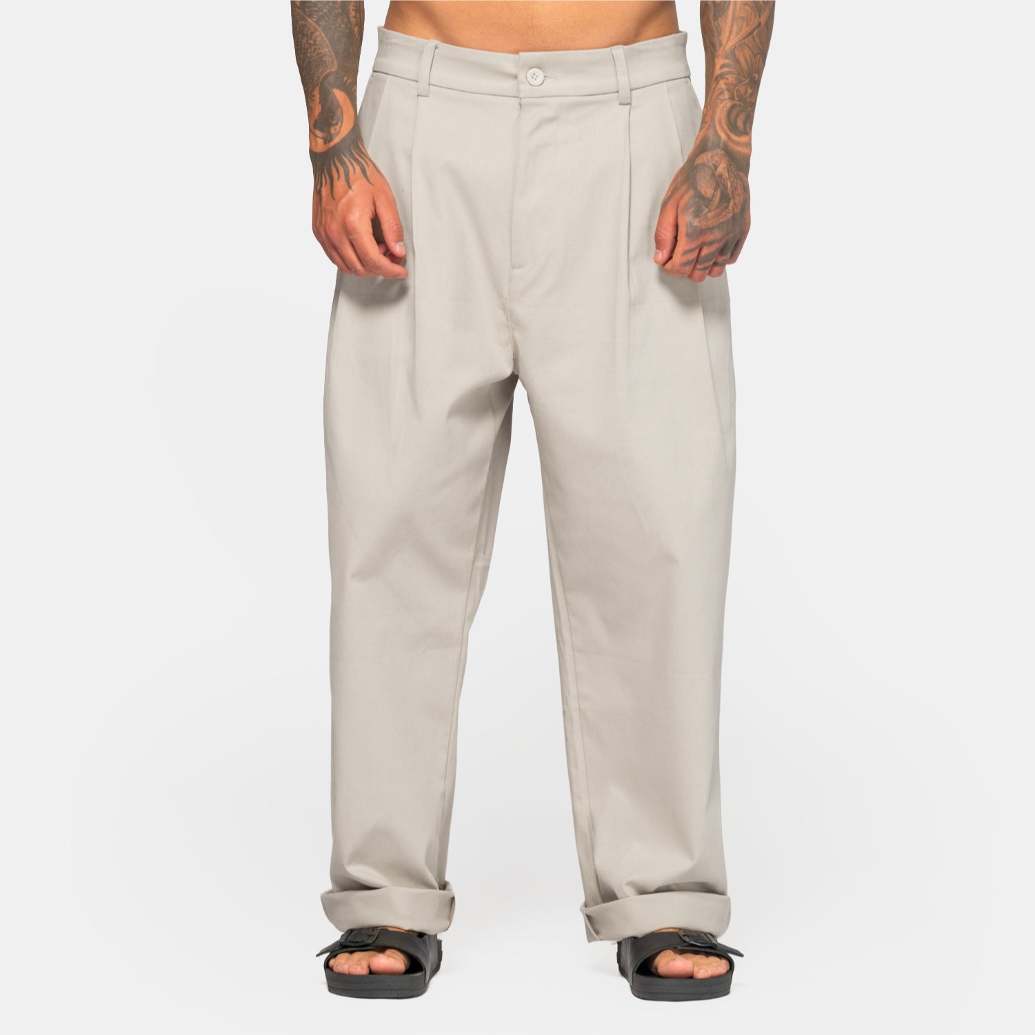 Baggy Pants Studio Cut Beige