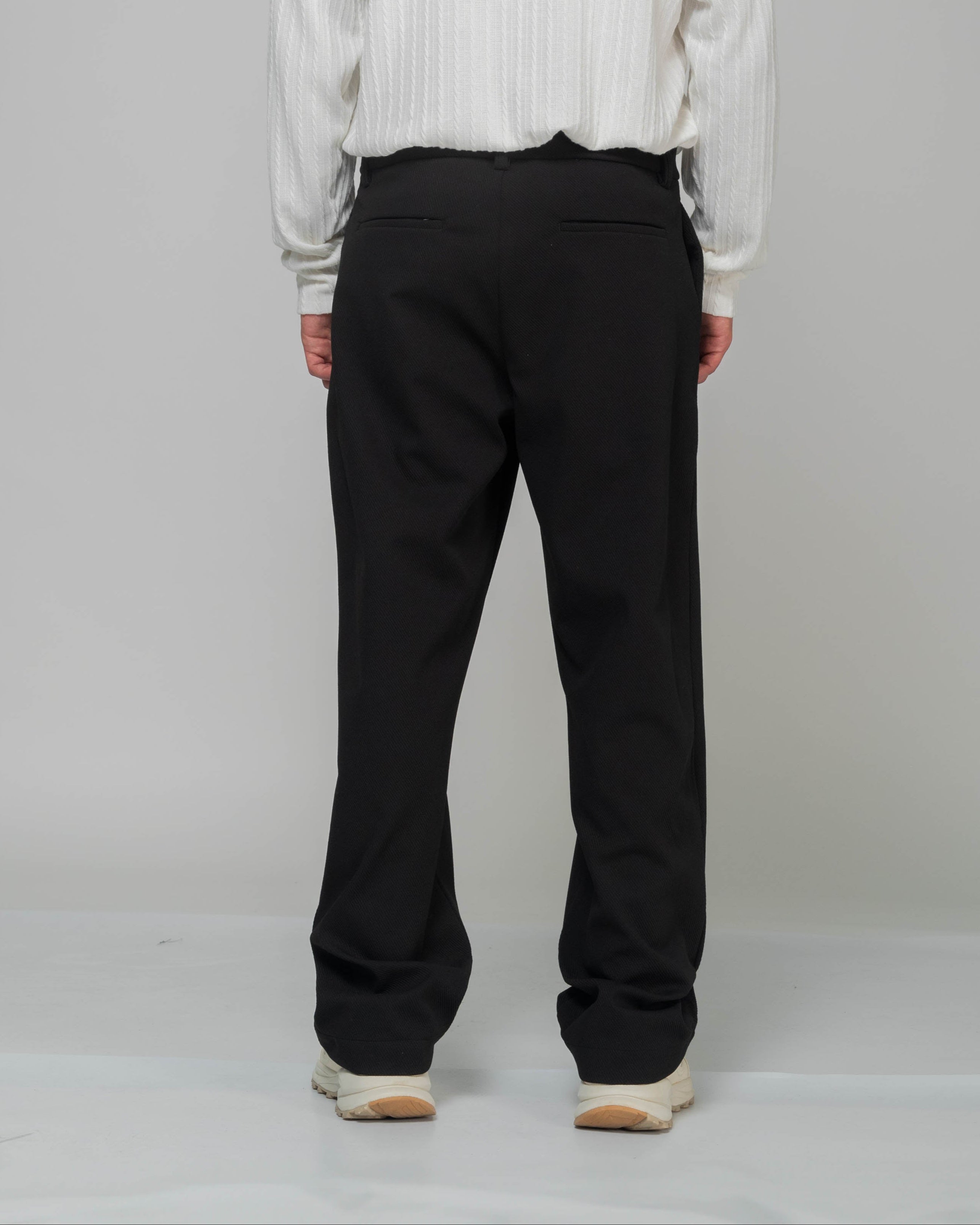 Black EcoDrift Trousers