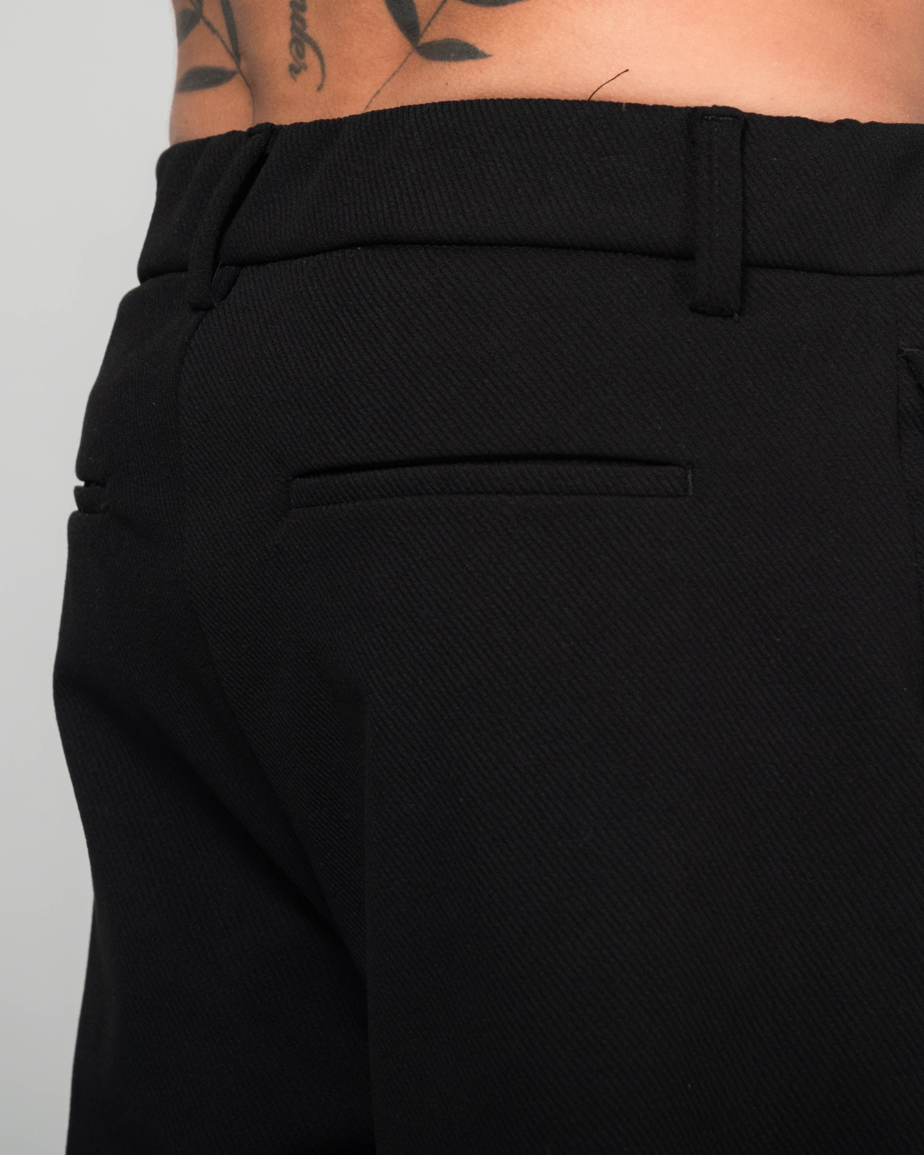 Black EcoDrift Trousers