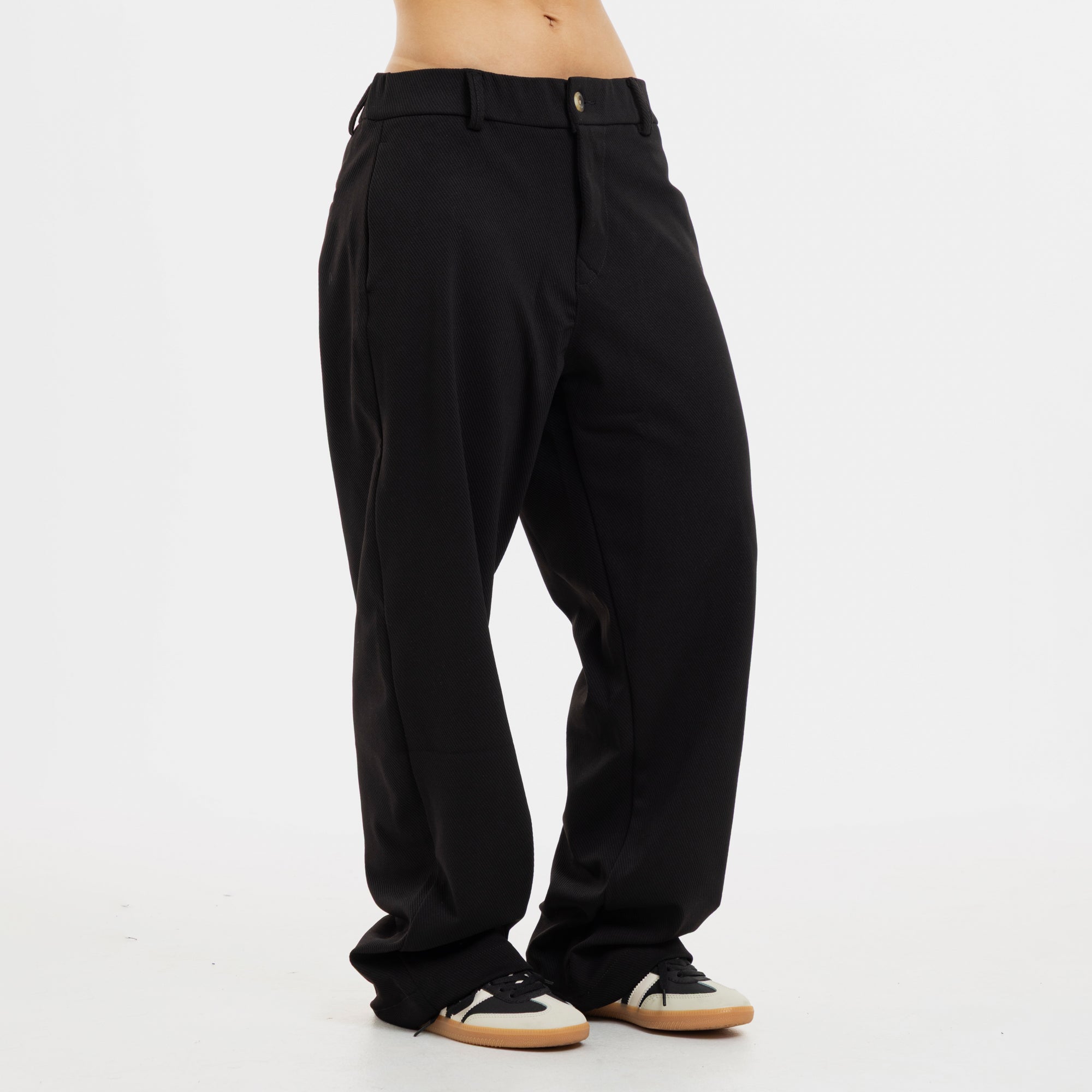 Black EcoDrift Trousers WOMAN