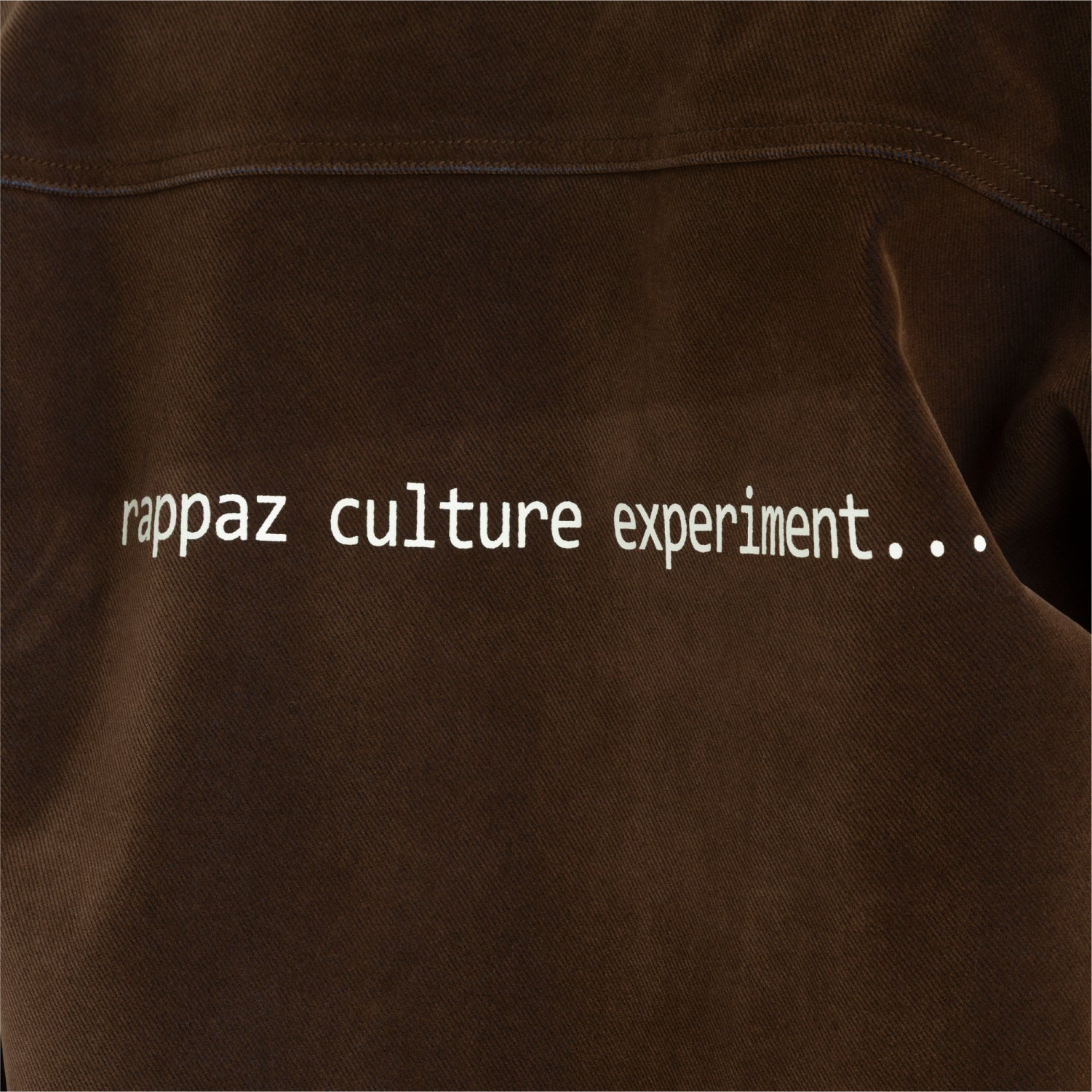 Corduroy Denim Overshirt Coffee