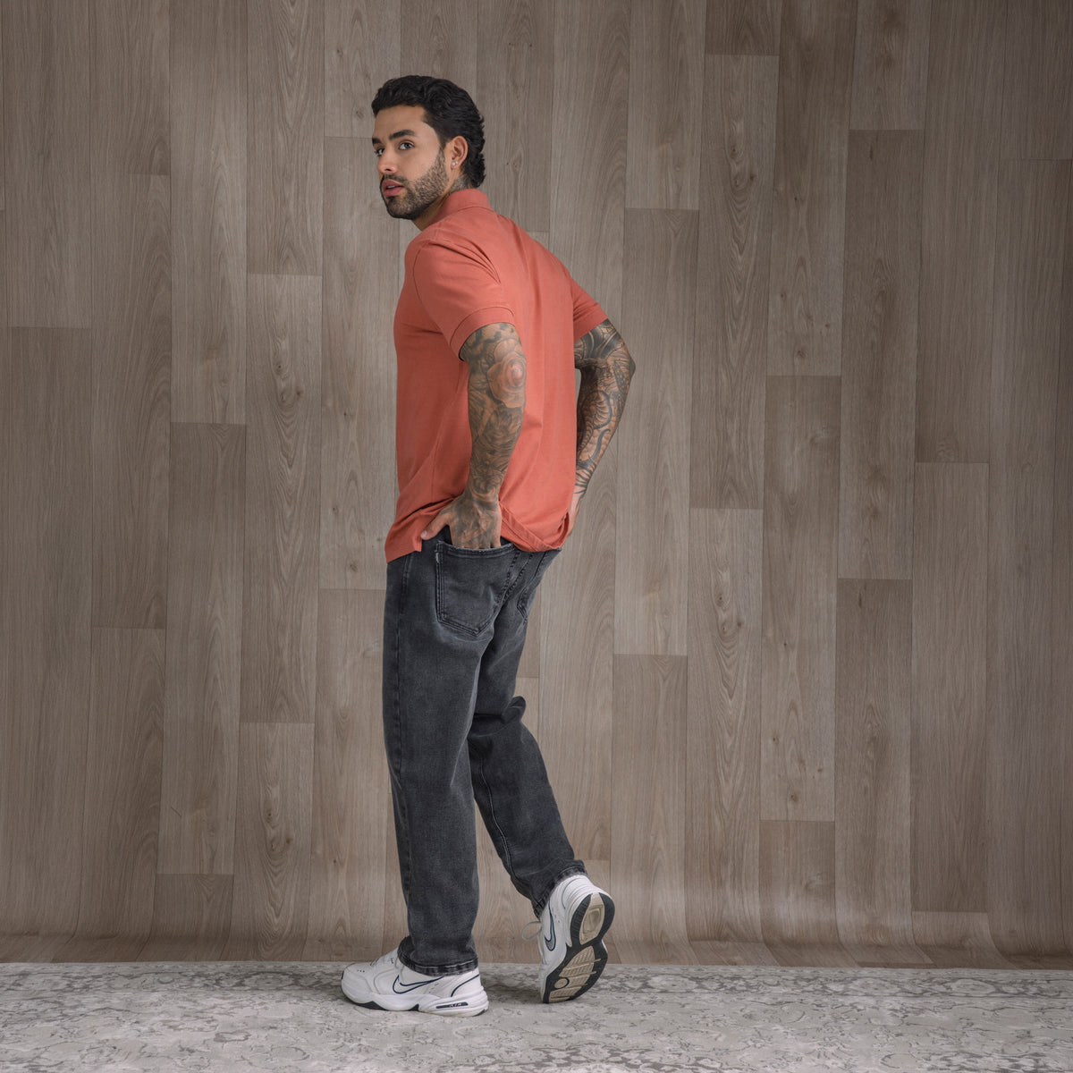 Stone Regular Jean Gris Oscuro
