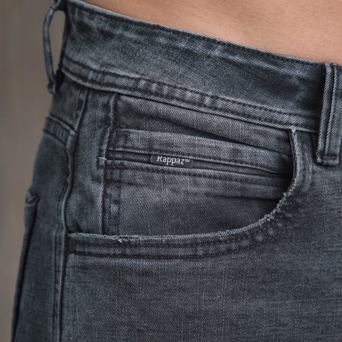 Stone Regular Jean Gris Oscuro