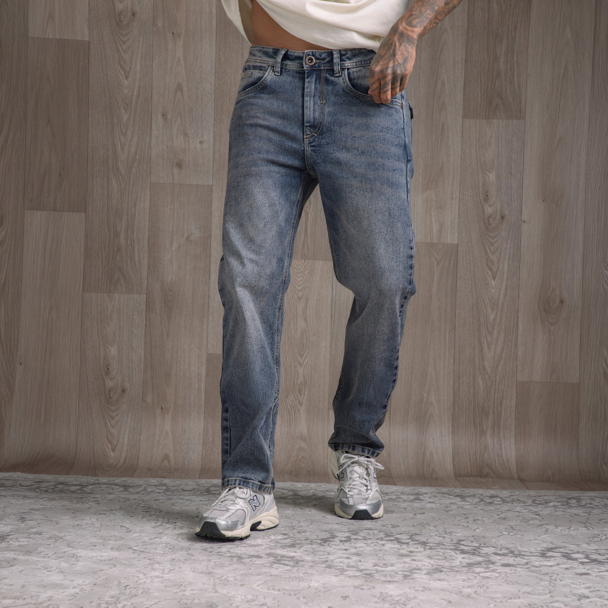 Worn Regular Jean Dirty