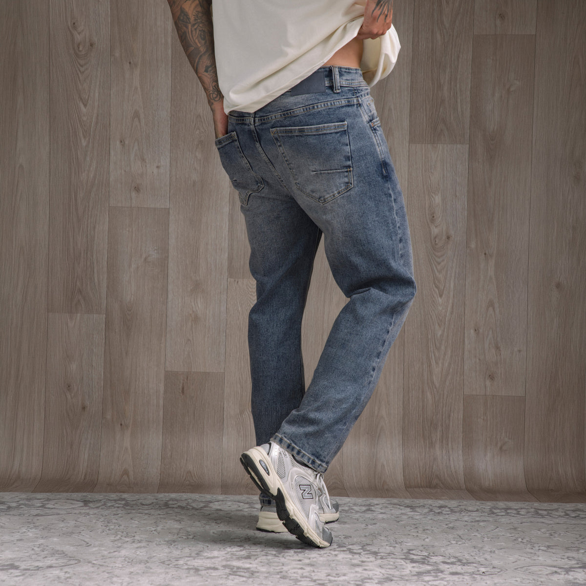 Worn Regular Jean Dirty