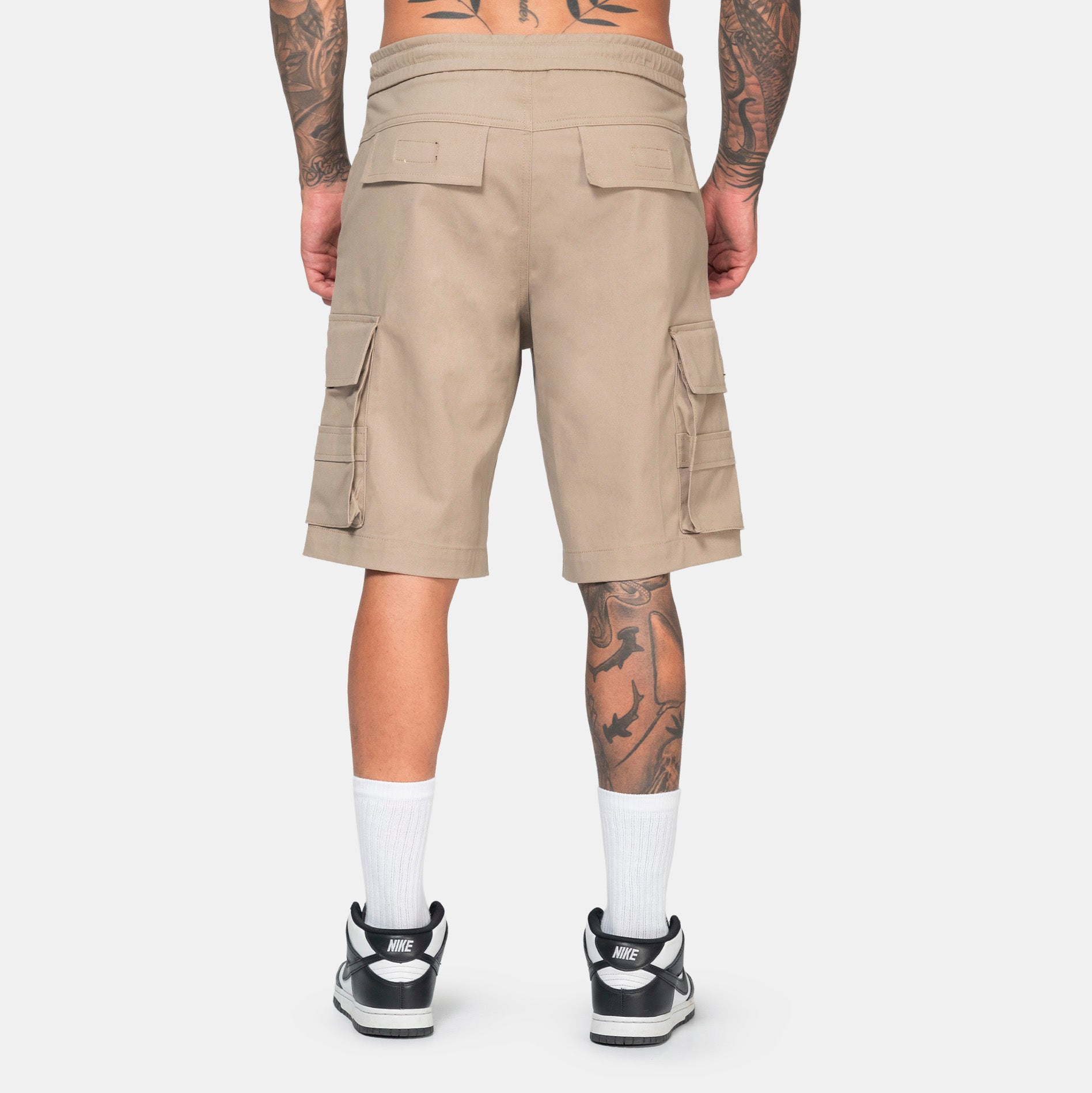 Bermuda Tipo Cargo Pretina Deportiva Con Cordón Marca Rappaz