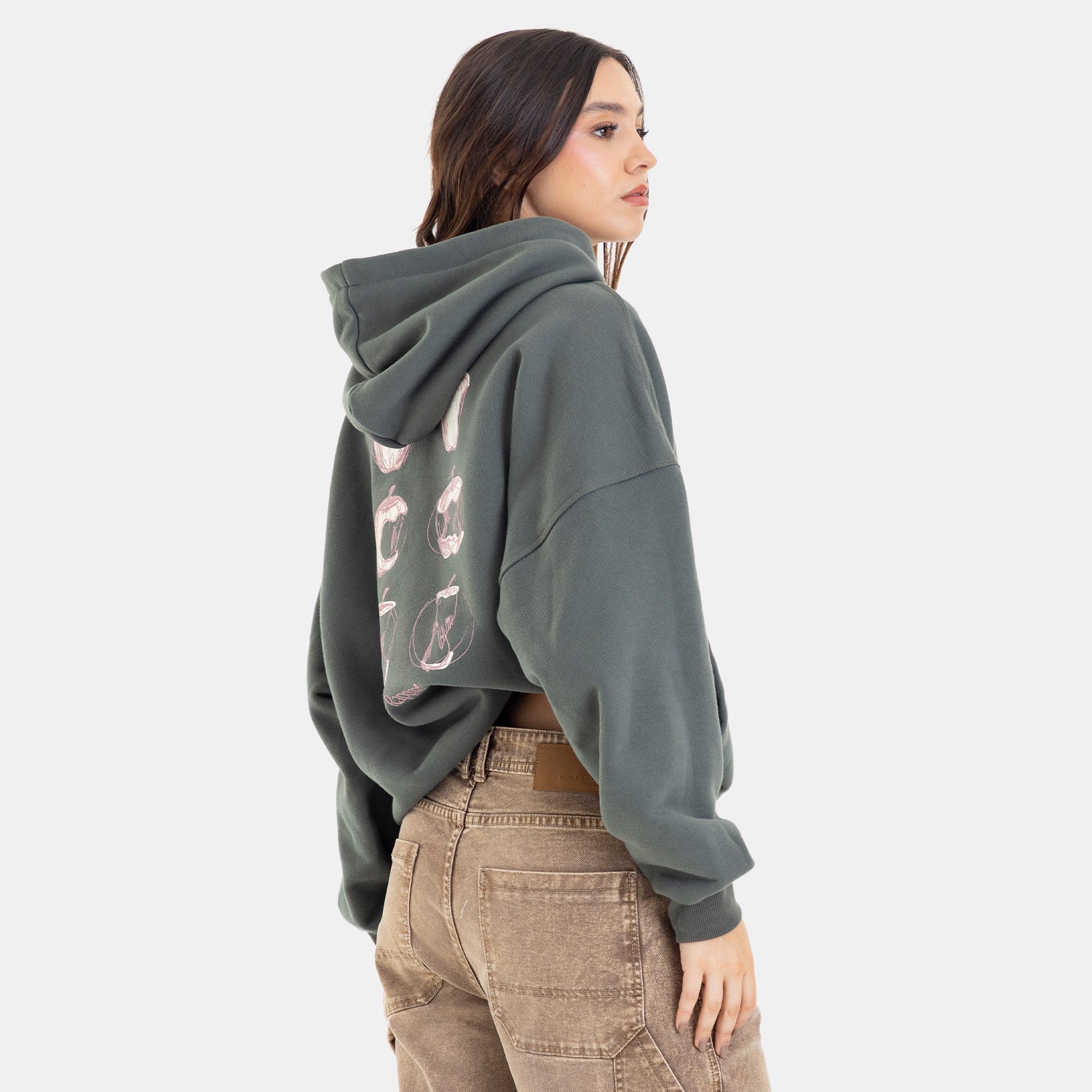 The Big Apple Hoodie Olive