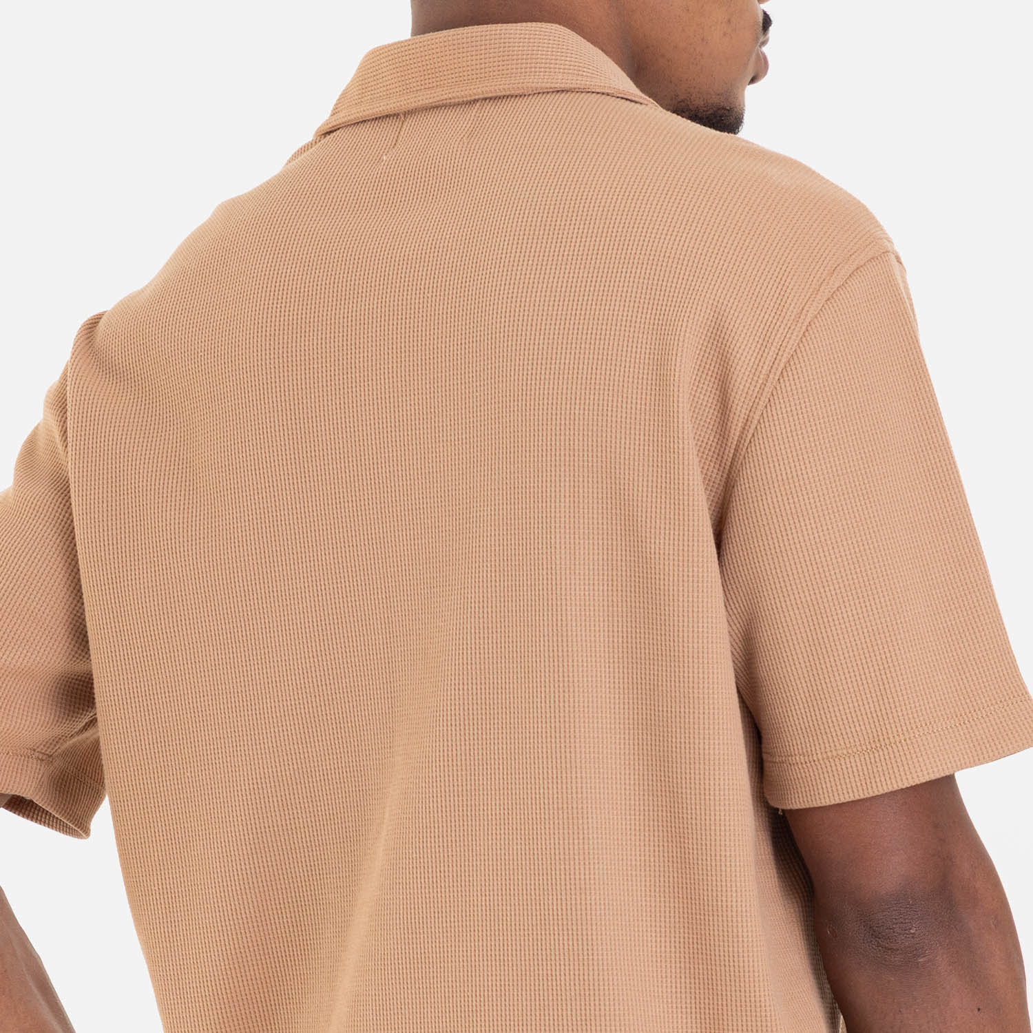 Relaxed Short Sleeve Shirt Mocca