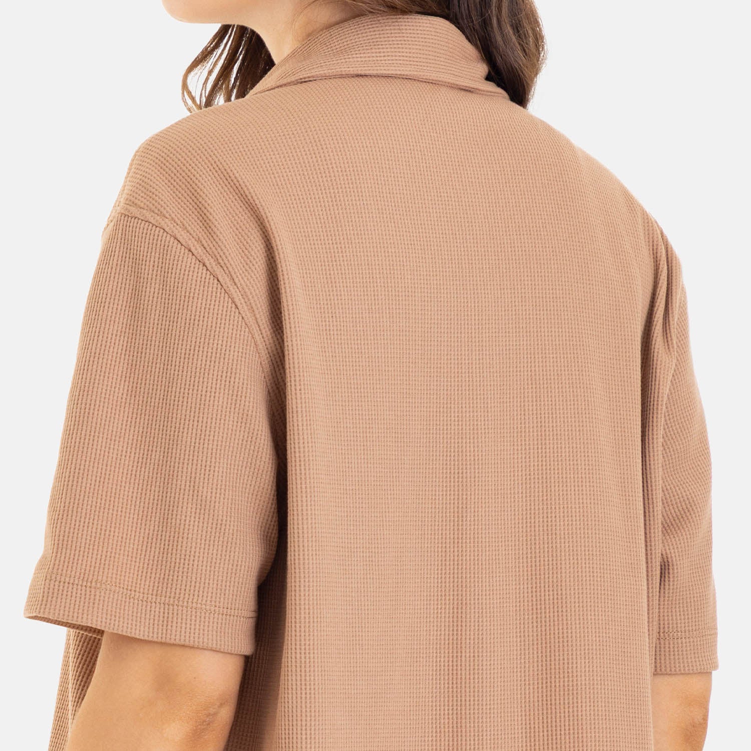 Relaxed Short Sleeve Shirt Mocca