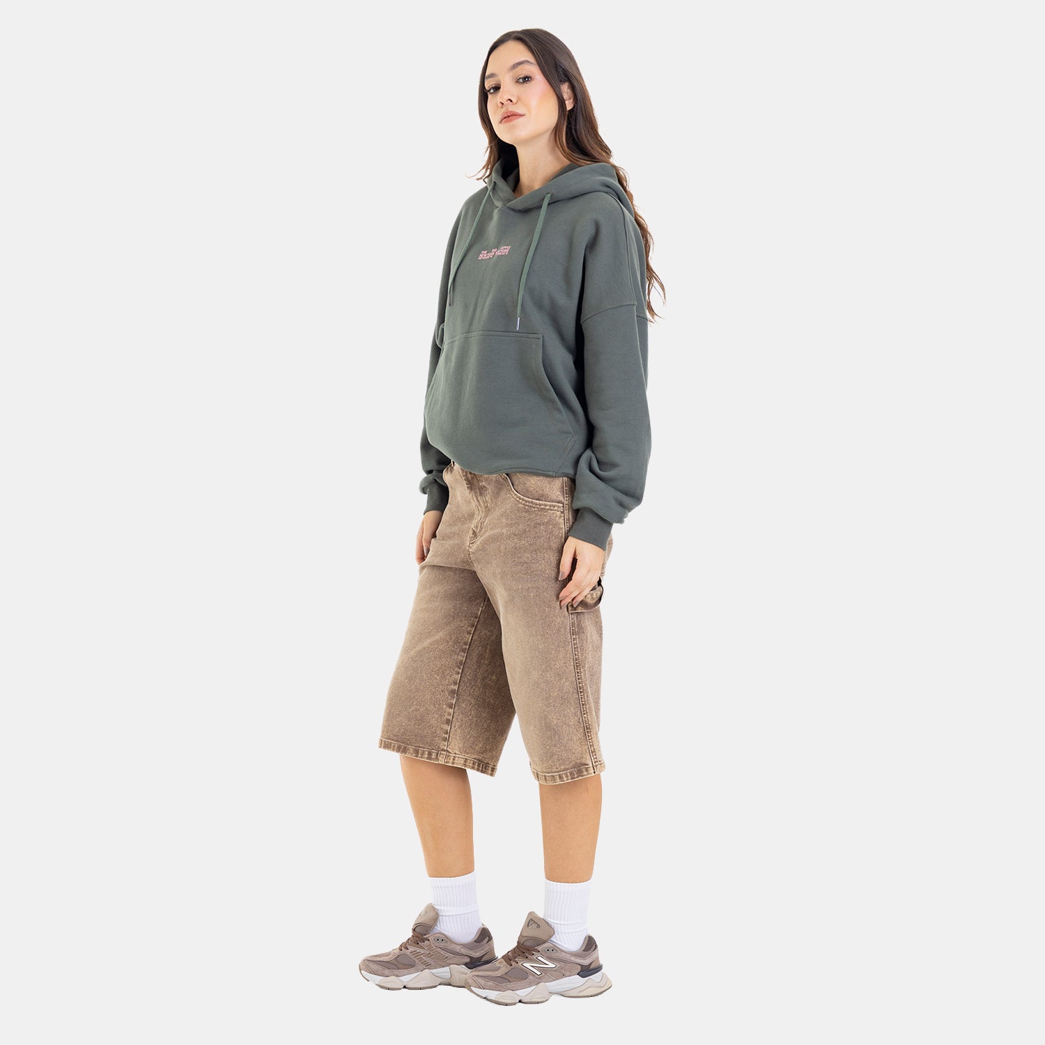The Big Apple Hoodie Olive