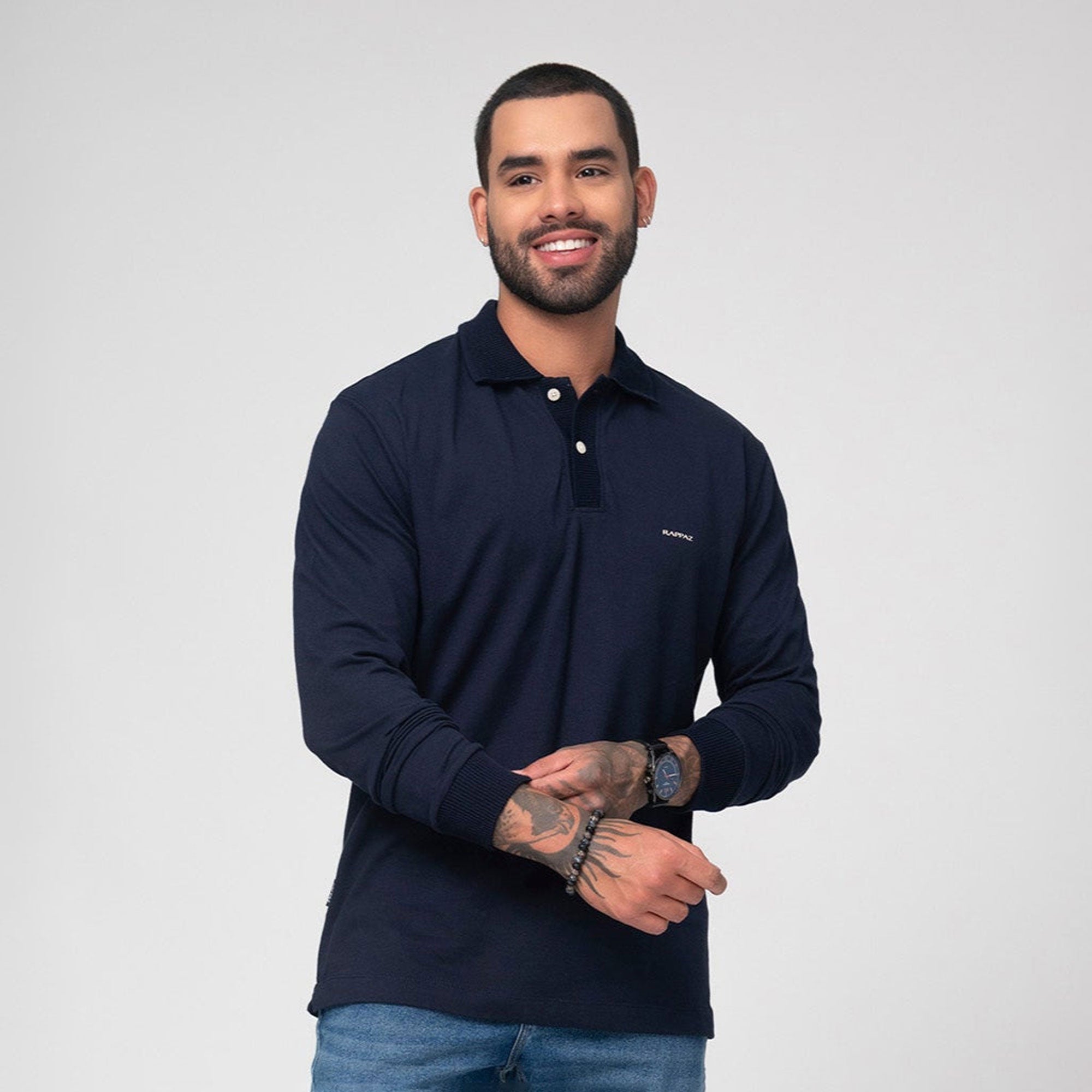 Cami Buzo Tipo Polo Marca Rappaz