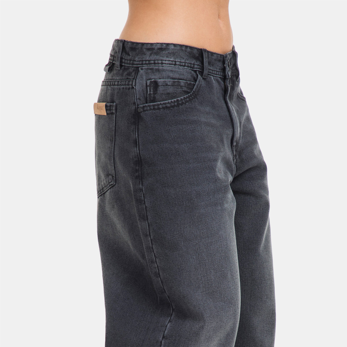 Gio Studio Barrel Jean Negro