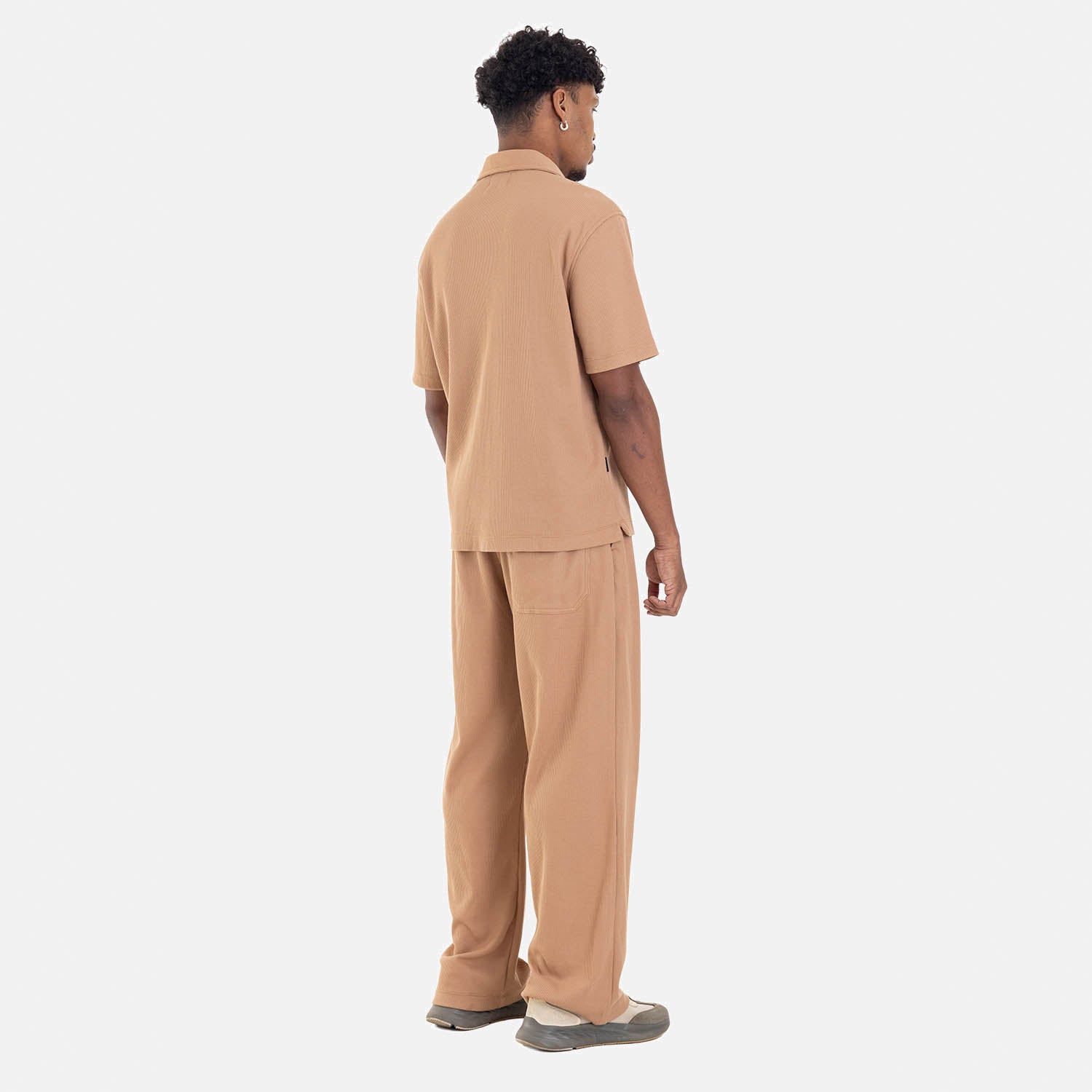 Relaxed Short Sleeve Shirt Mocca