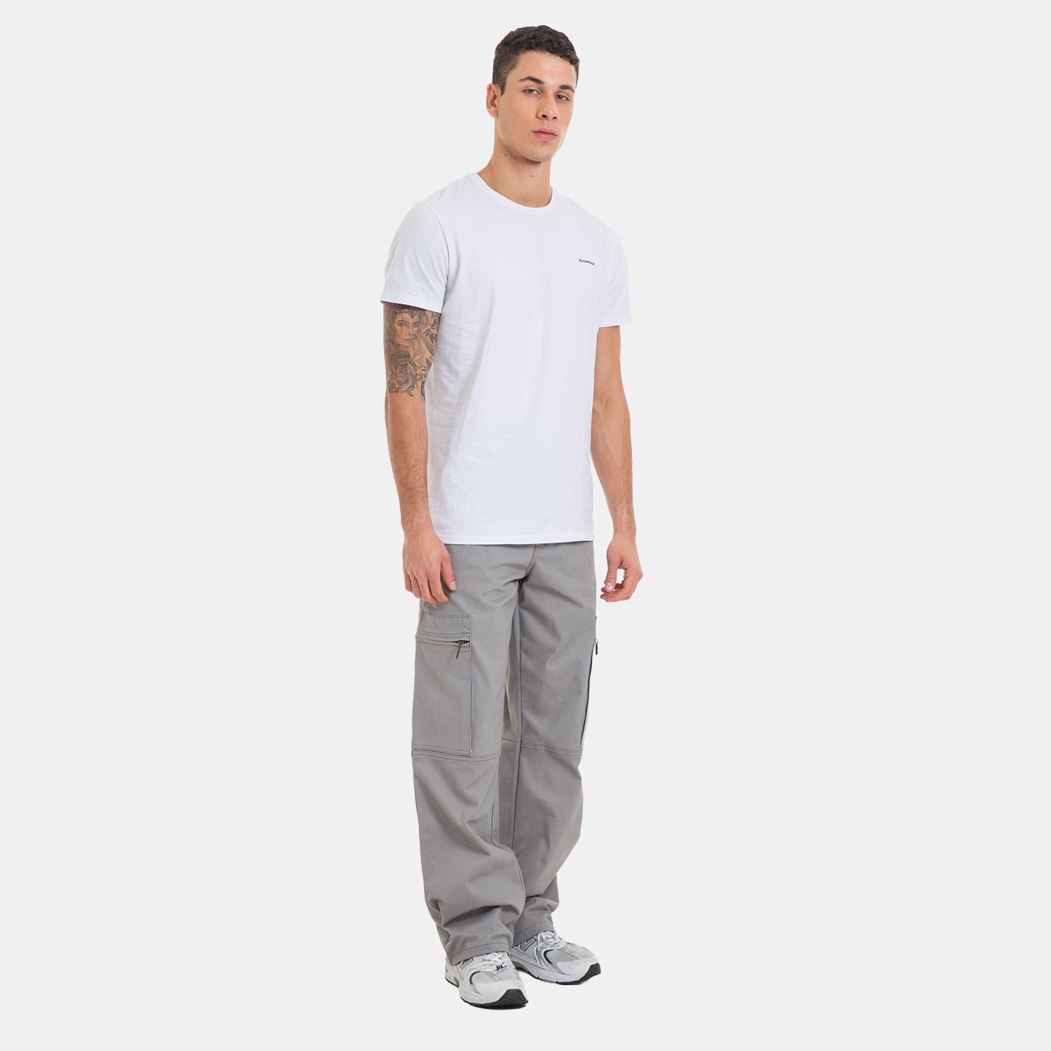 Studio Cargo Pant Relax Fit Grey
