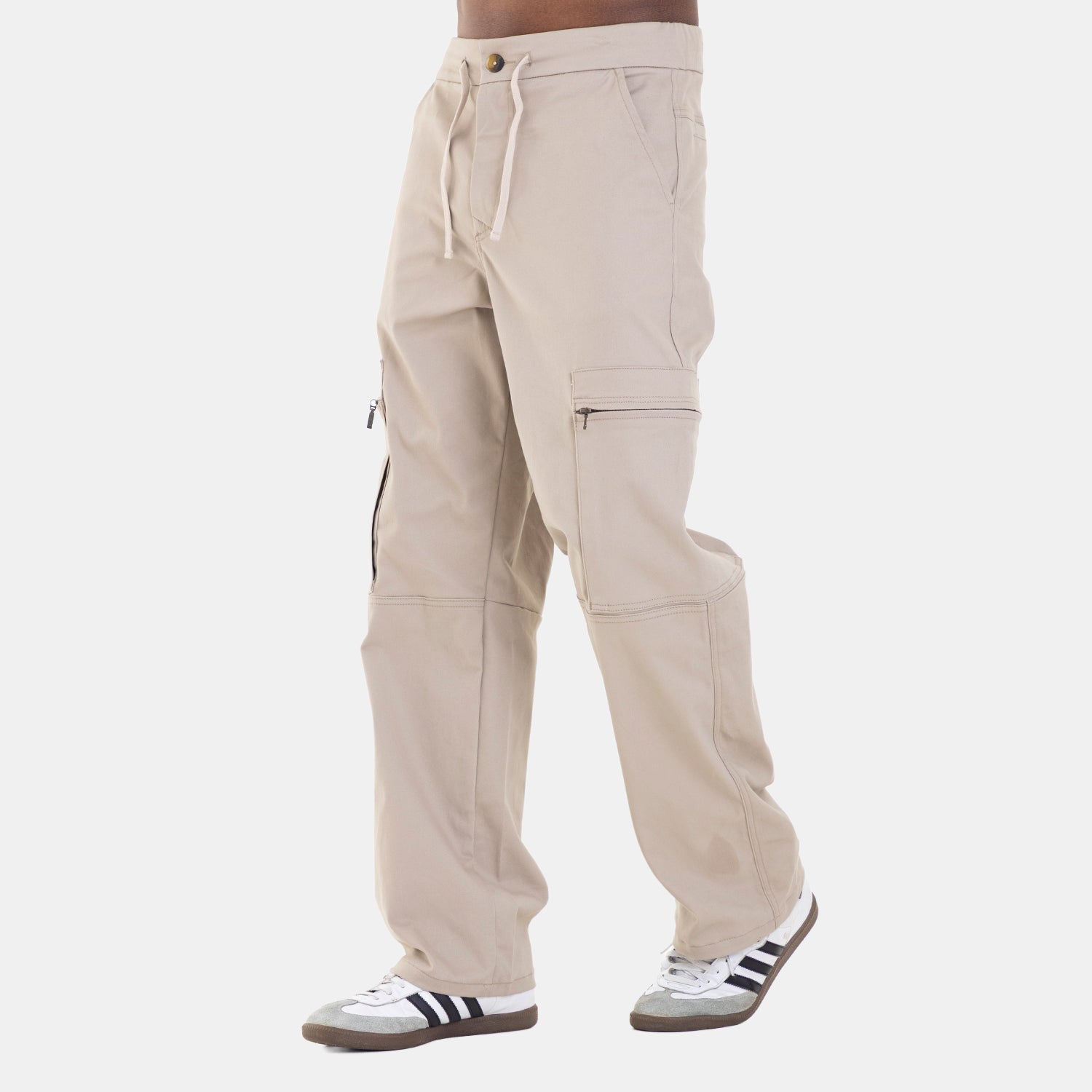 Studio Cargo Pant Relax Fit Kaki